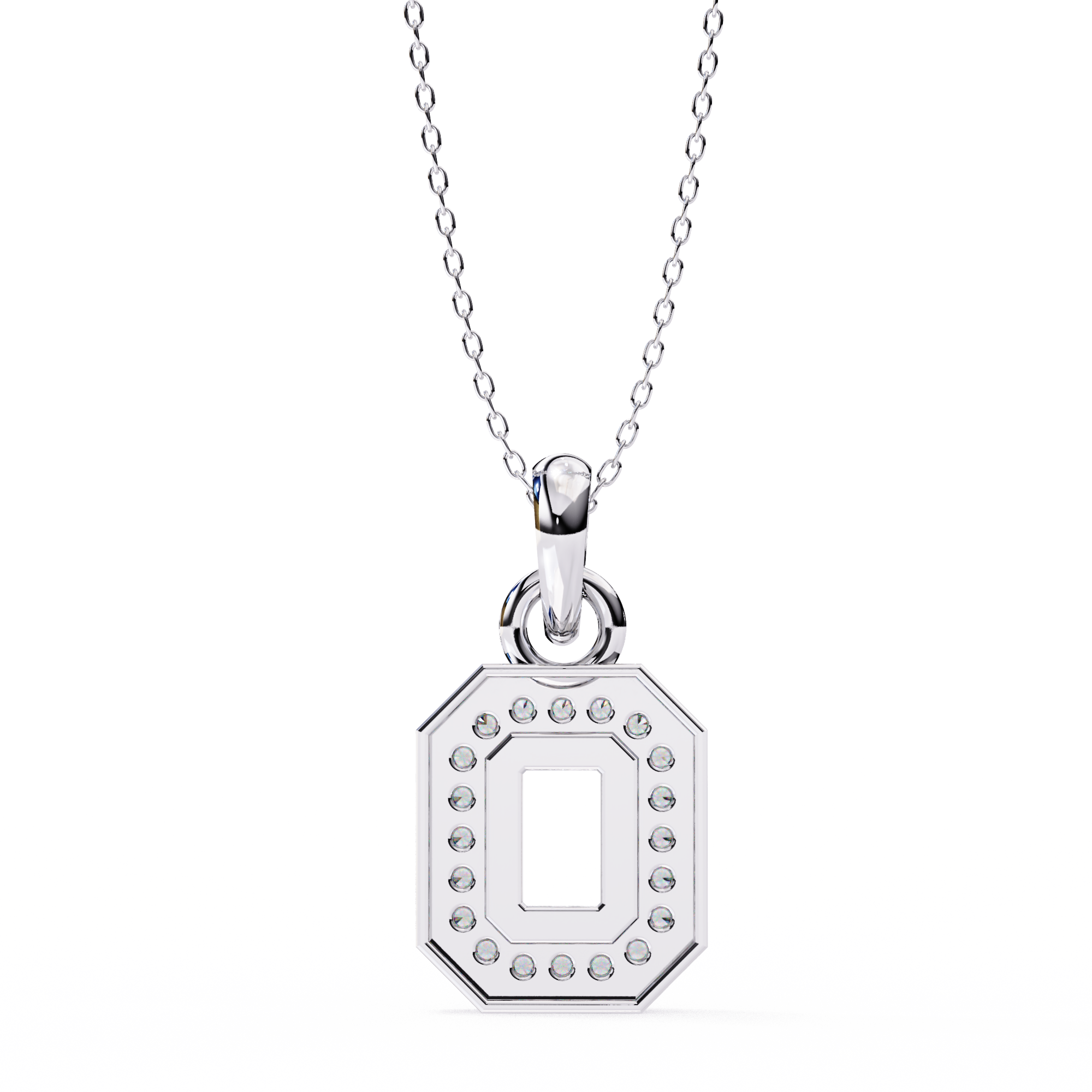 The Regal Rectangle Pendant