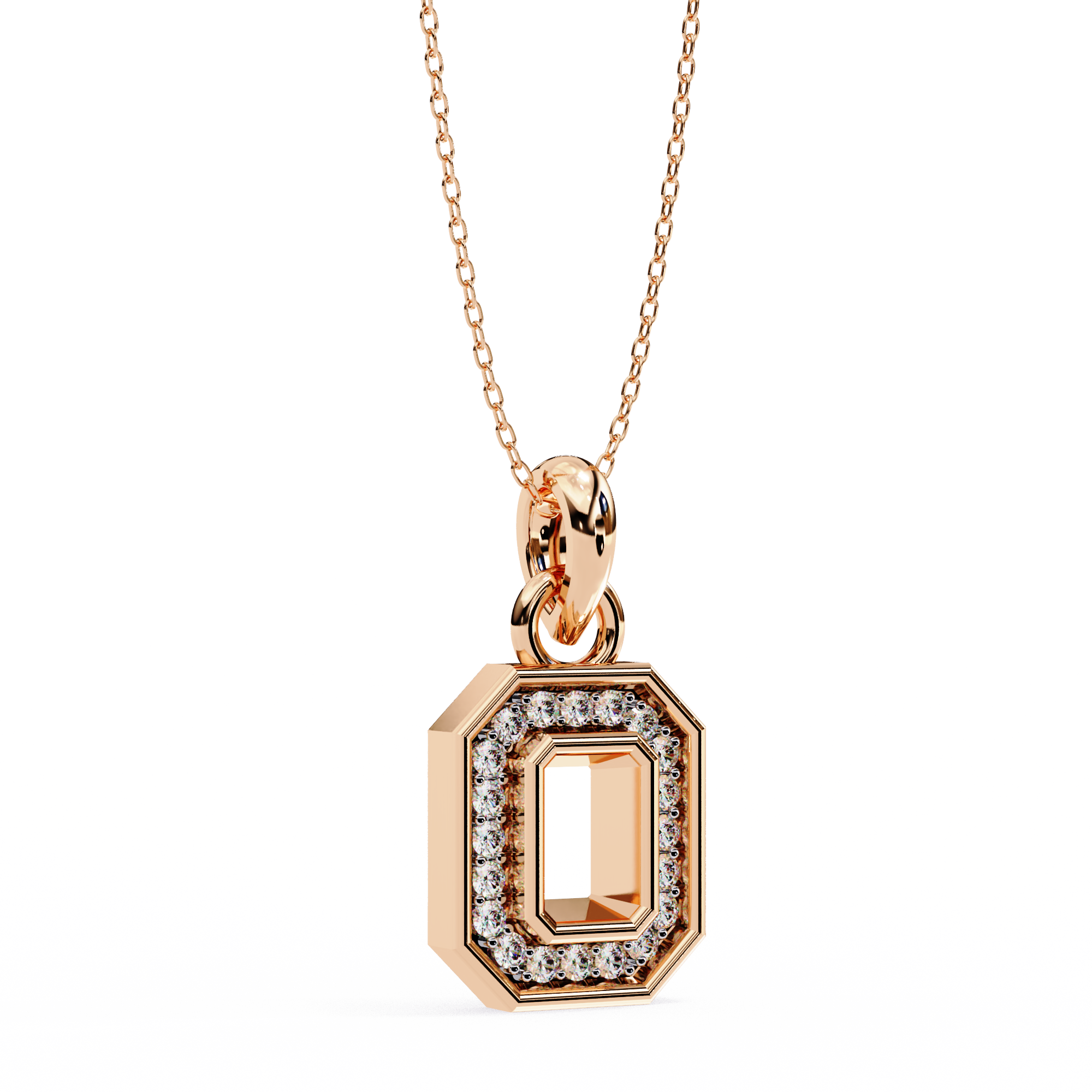 The Regal Rectangle Pendant