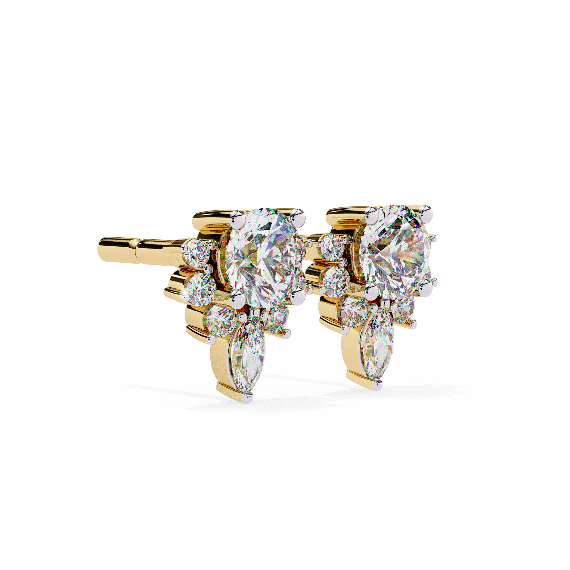 The Starlight Cluster Earrings