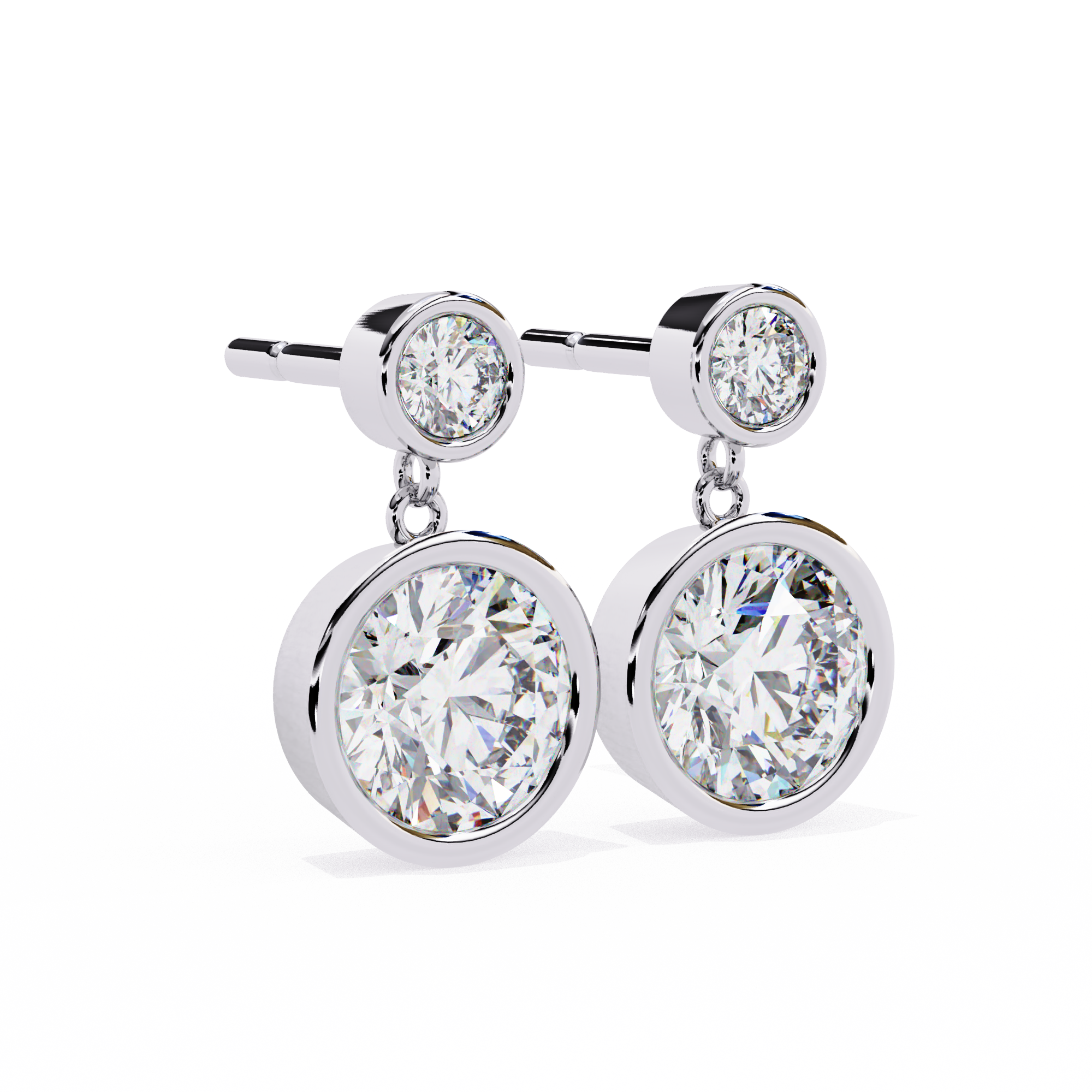 The Halo Cascade Earrings