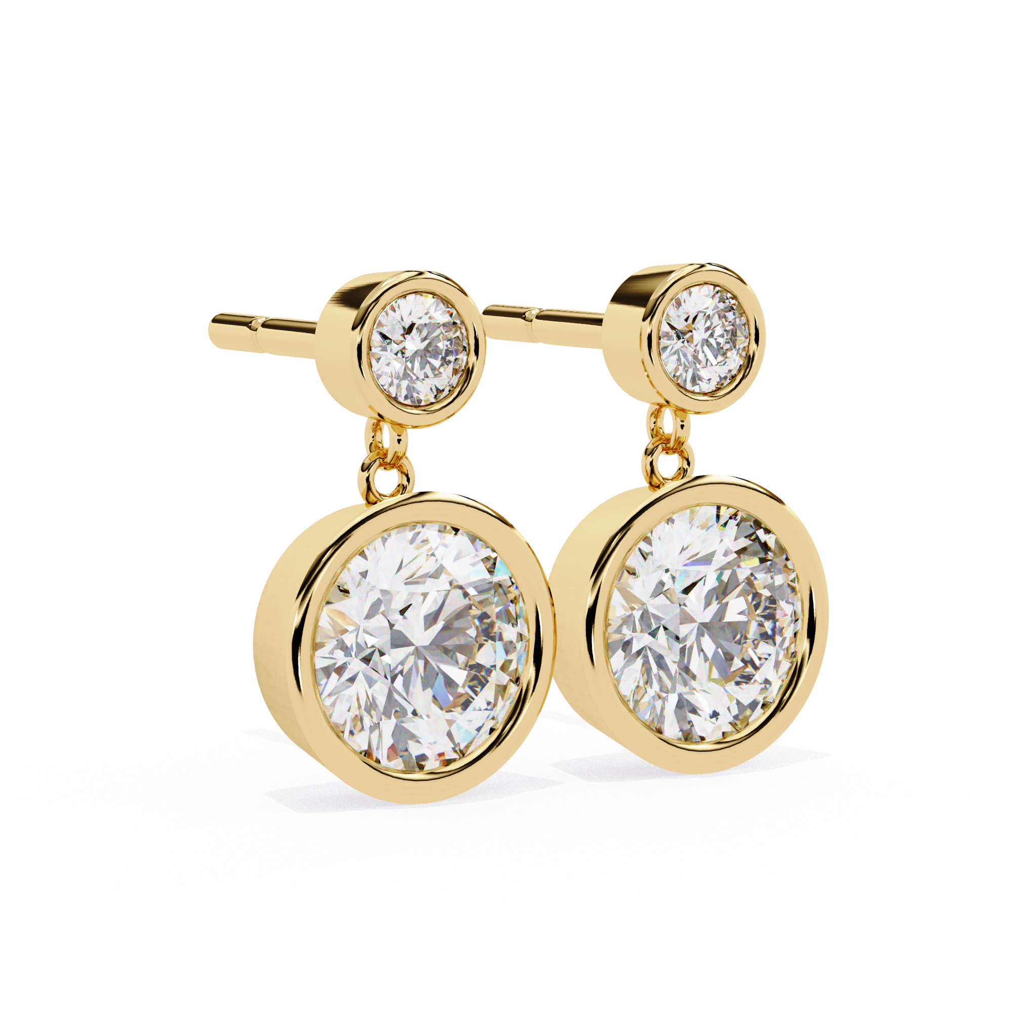 The Halo Cascade Earrings