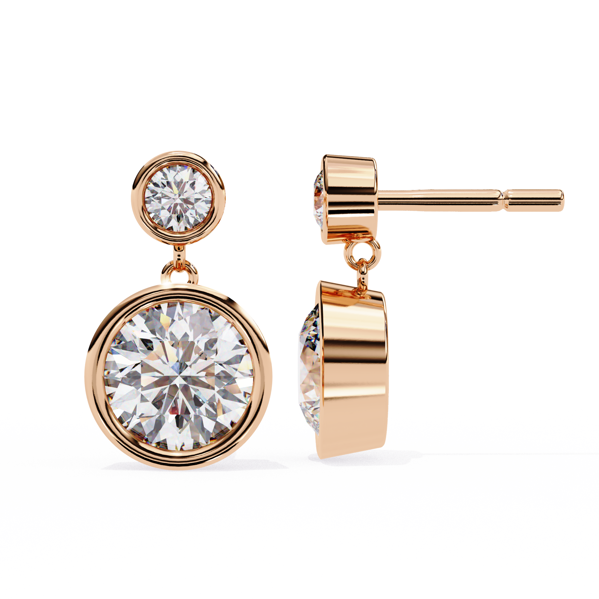 The Halo Cascade Earrings