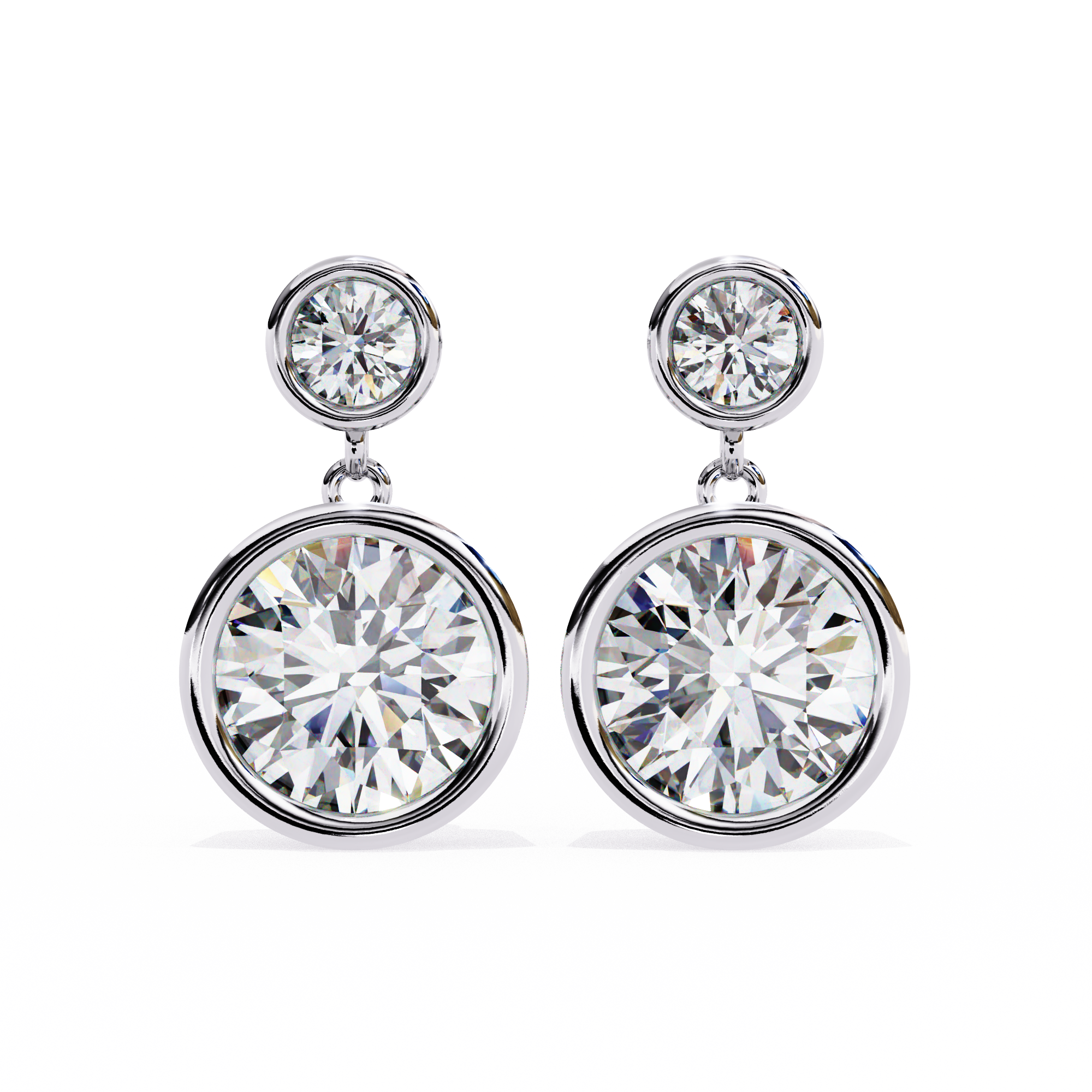 The Halo Cascade Earrings
