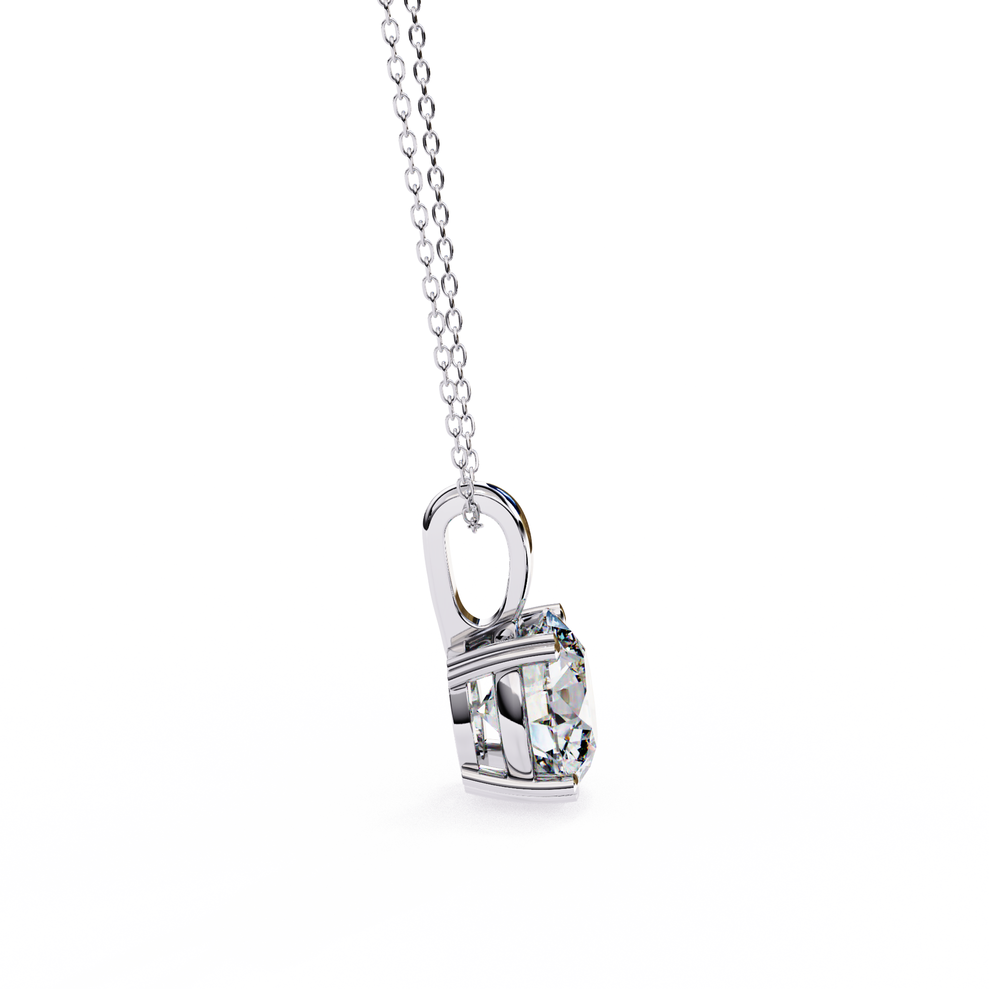 The Timeless Solitaire Pendant