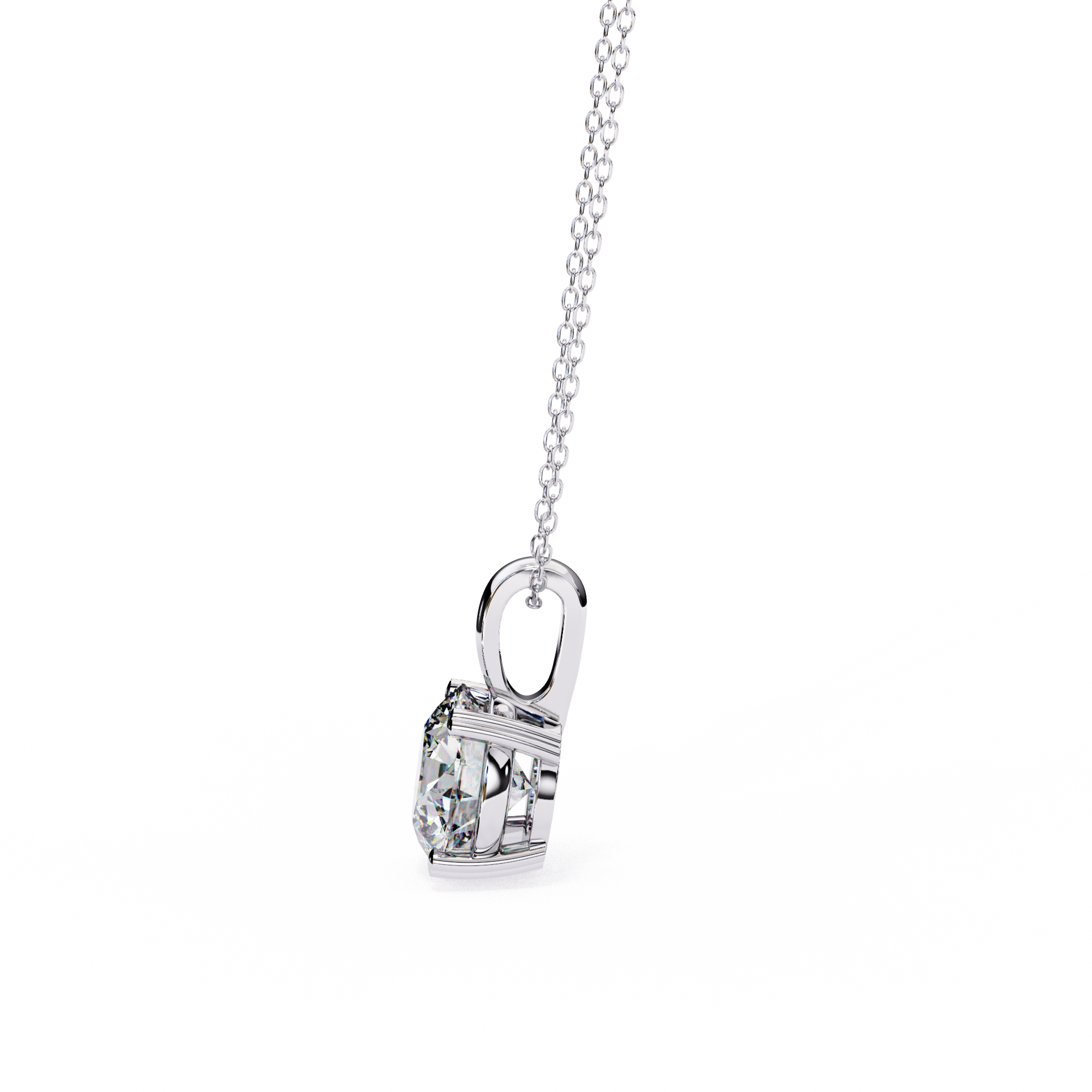 The Timeless Solitaire Pendant
