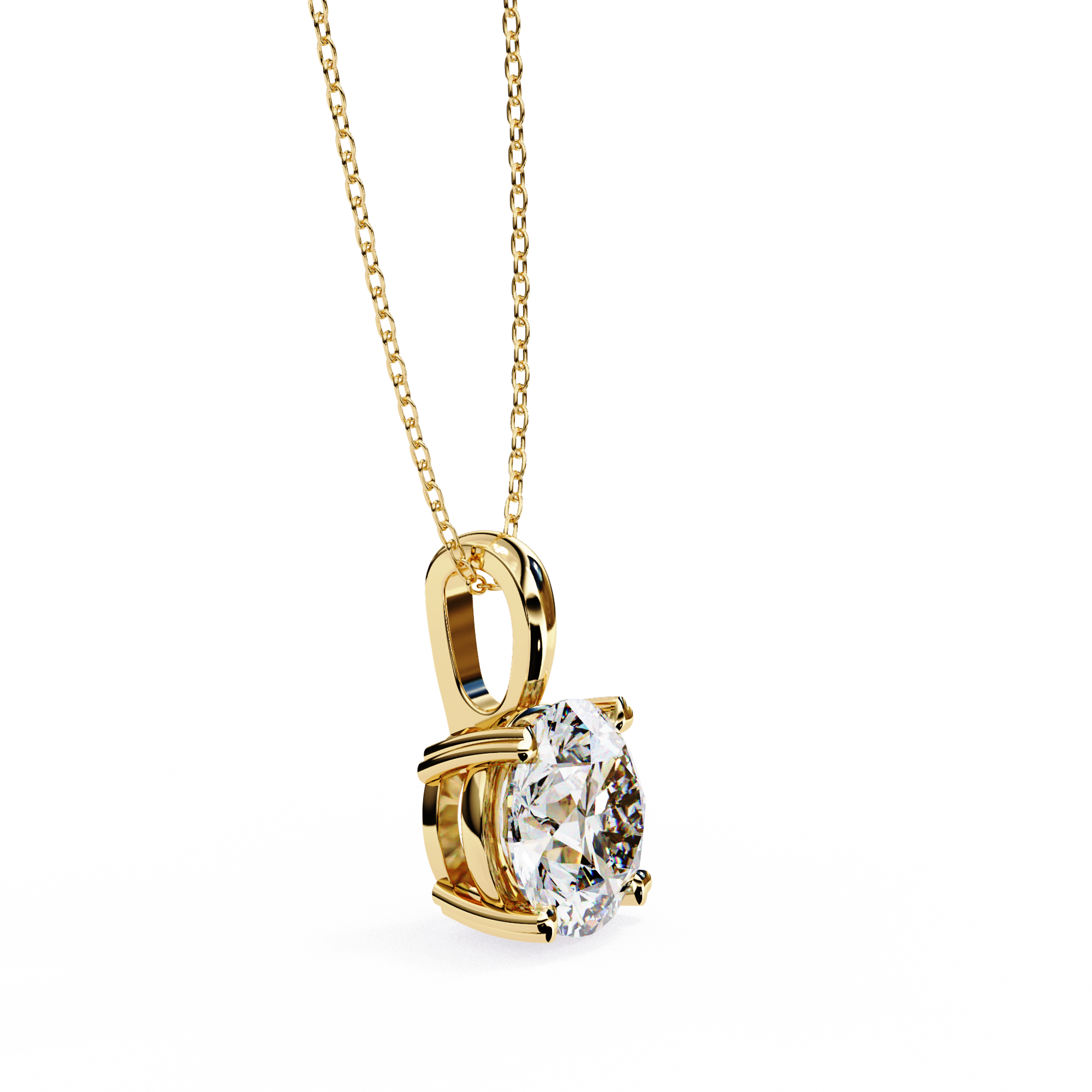 The Timeless Solitaire Pendant
