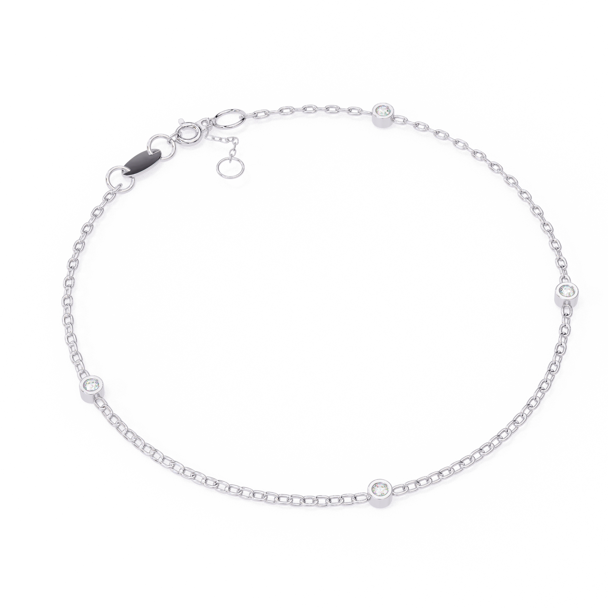 The Diamond Link Bracelet