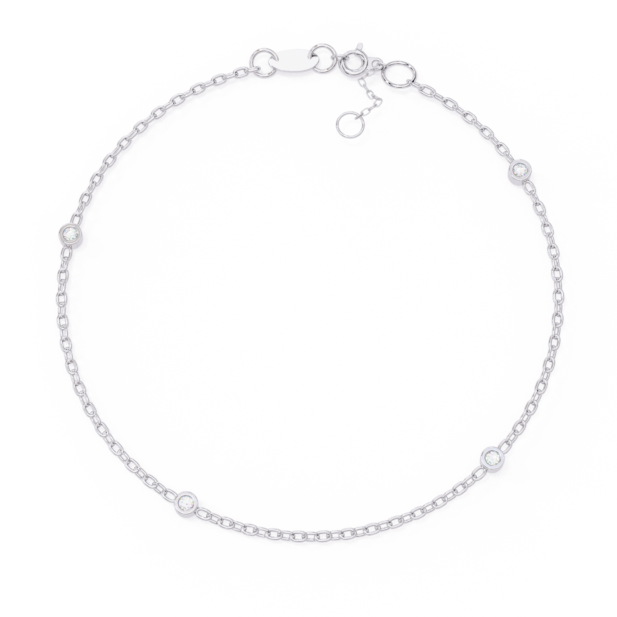 The Diamond Link Bracelet