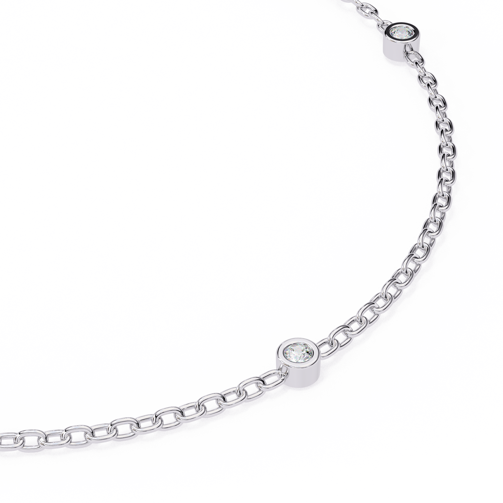 The Diamond Link Bracelet