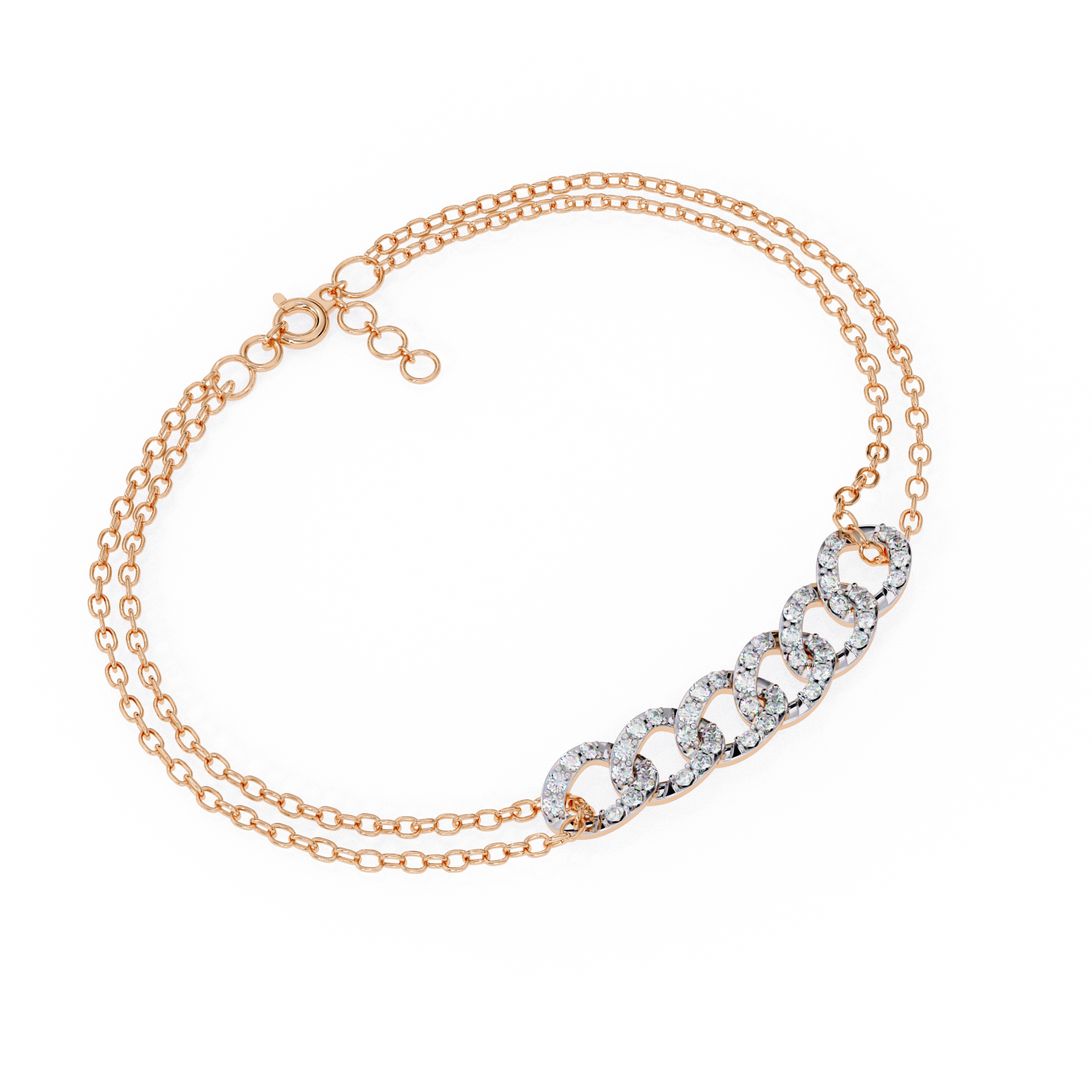 The Duo Chain Bracelet