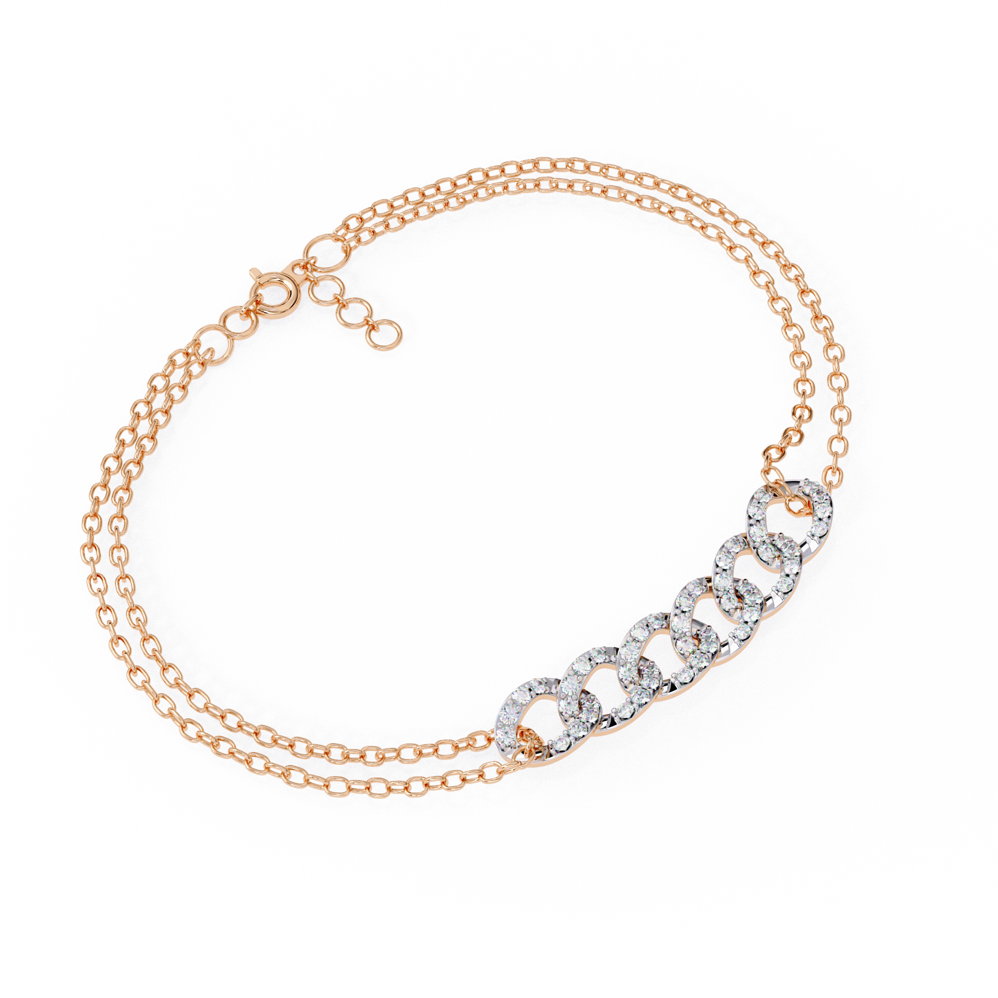 The Duo Chain Bracelet