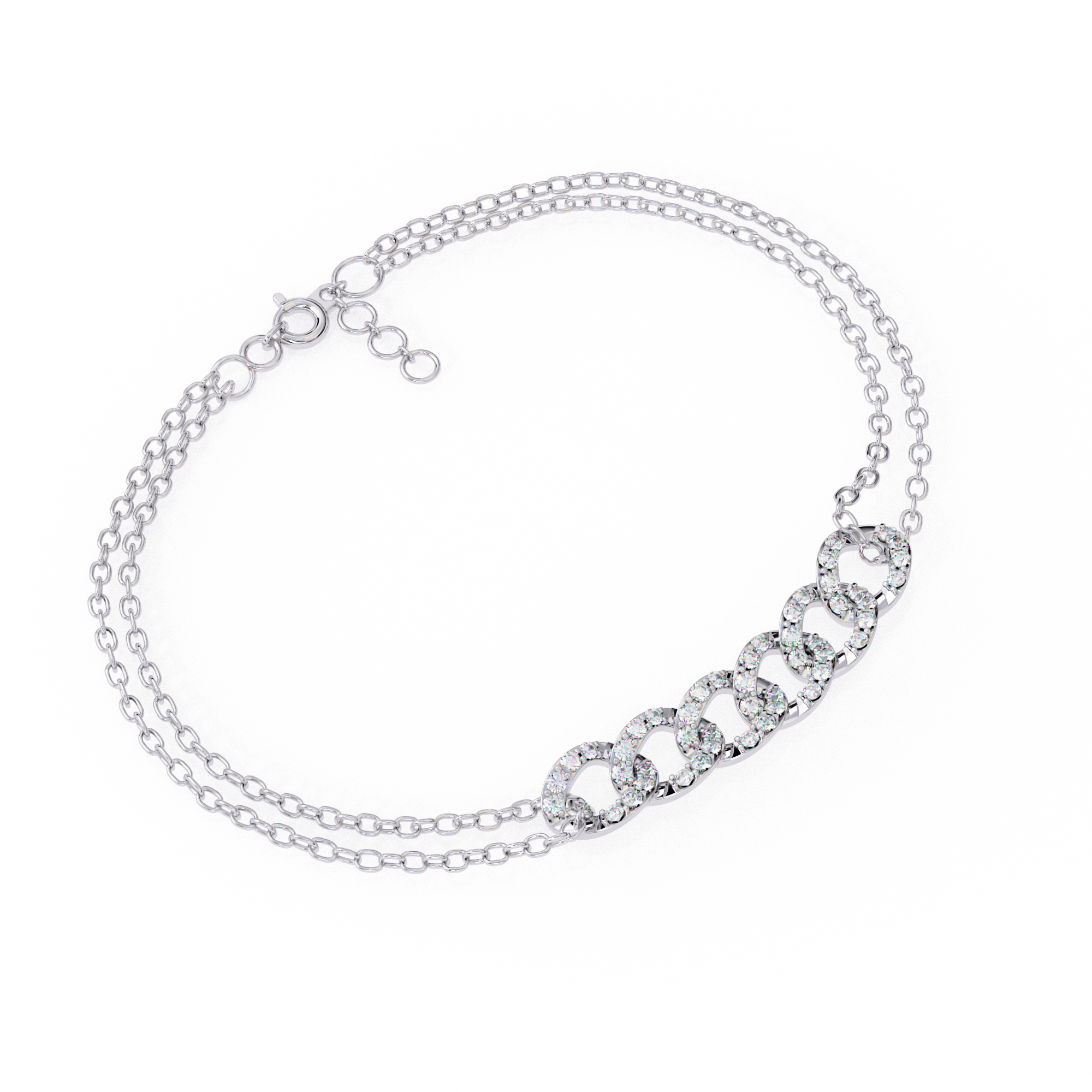 The Duo Chain Bracelet