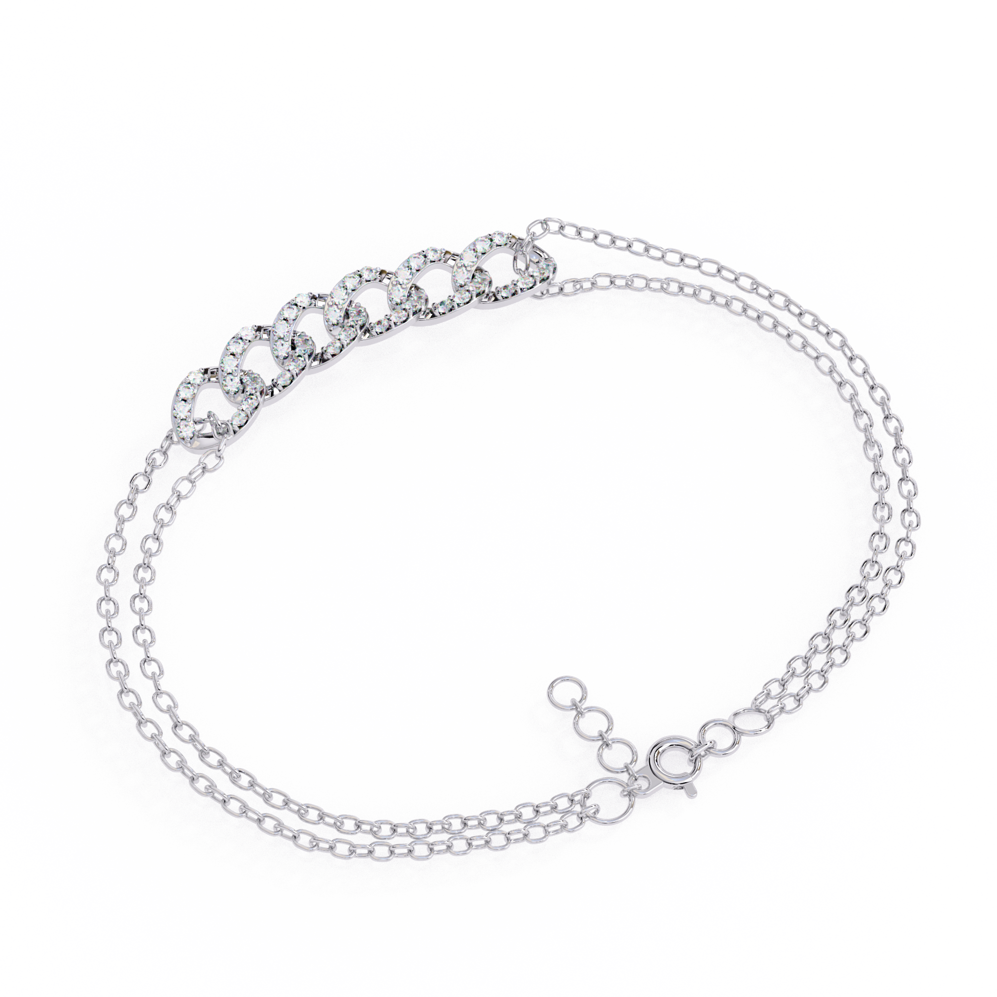 The Duo Chain Bracelet