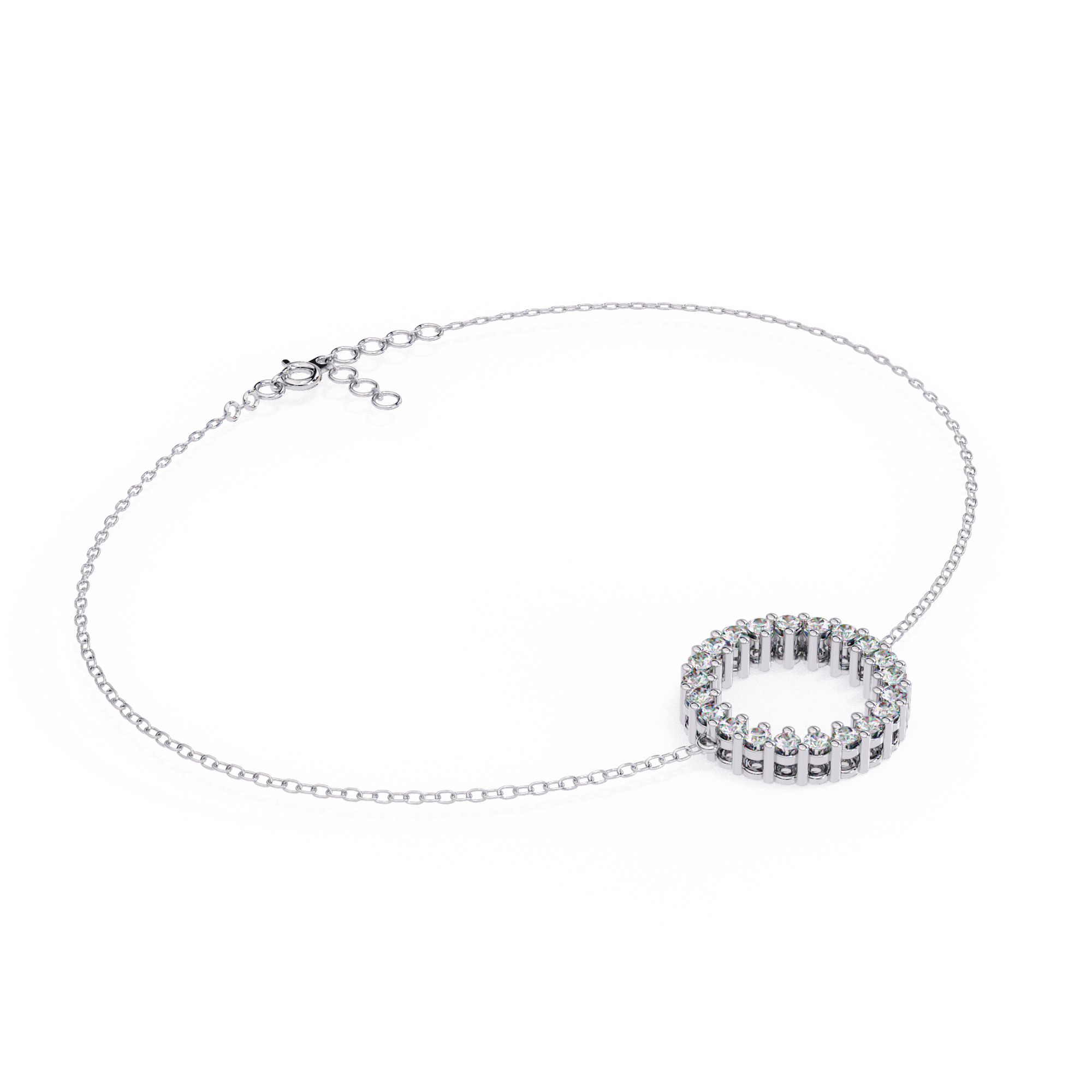 The Circle Tennis Bracelet