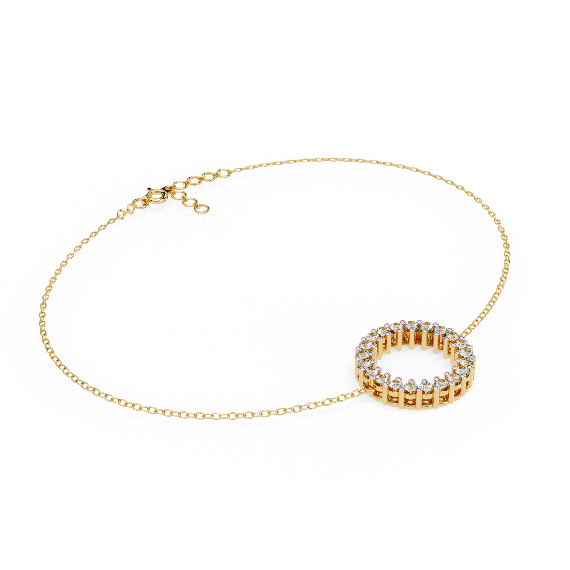 The Circle Tennis Bracelet
