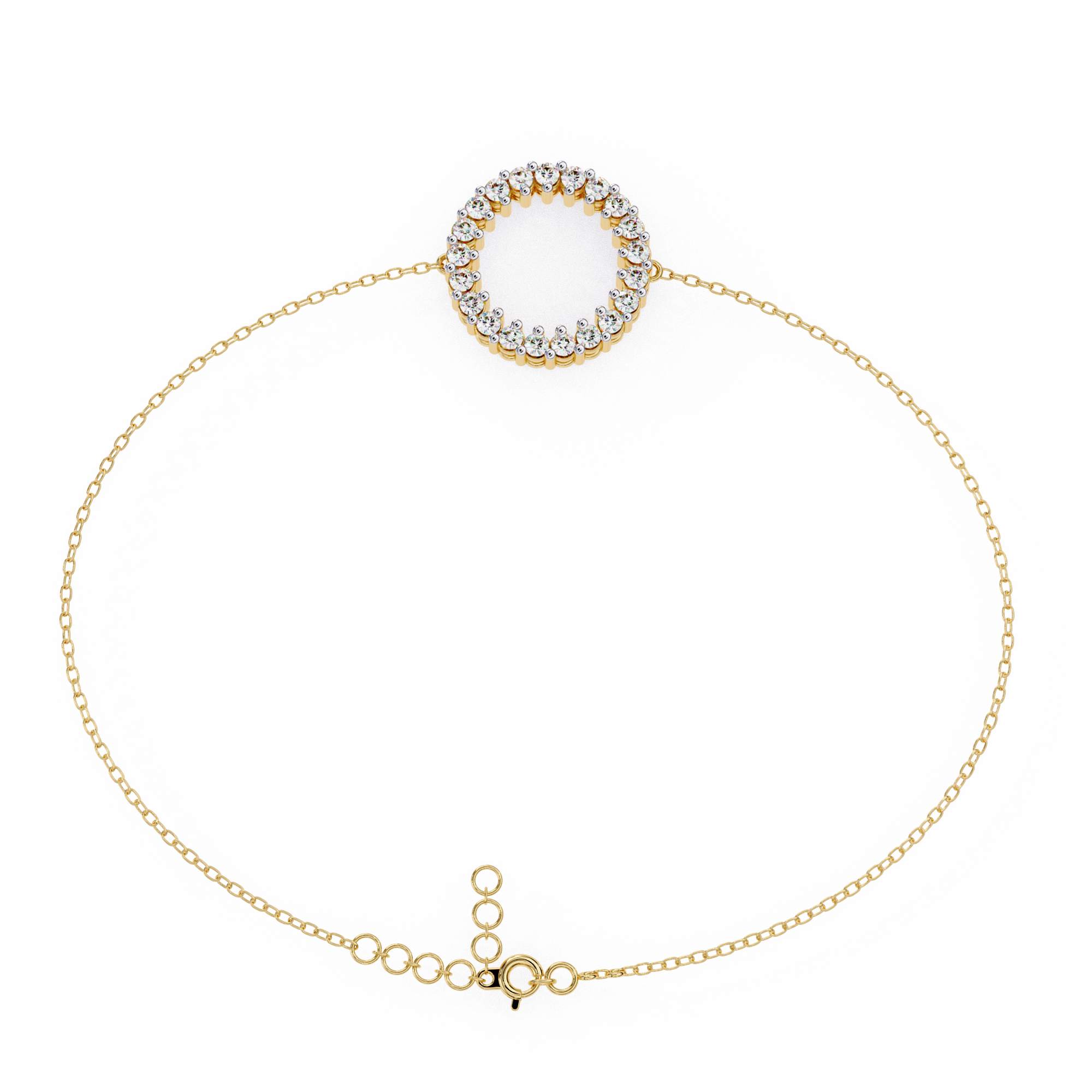 The Circle Tennis Bracelet