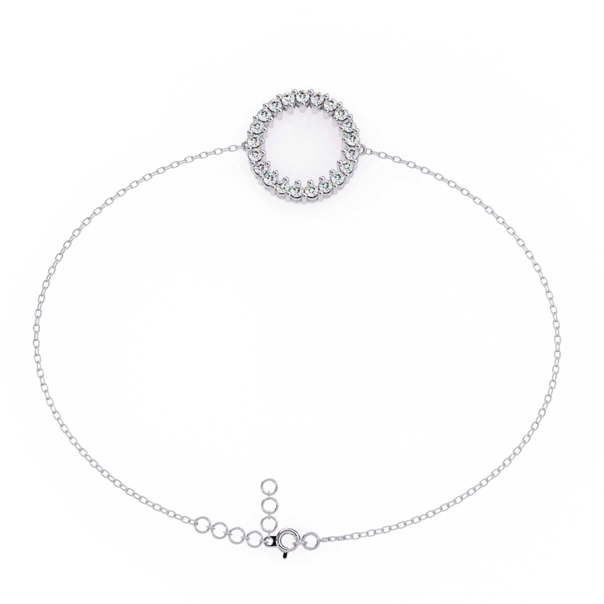 The Circle Tennis Bracelet