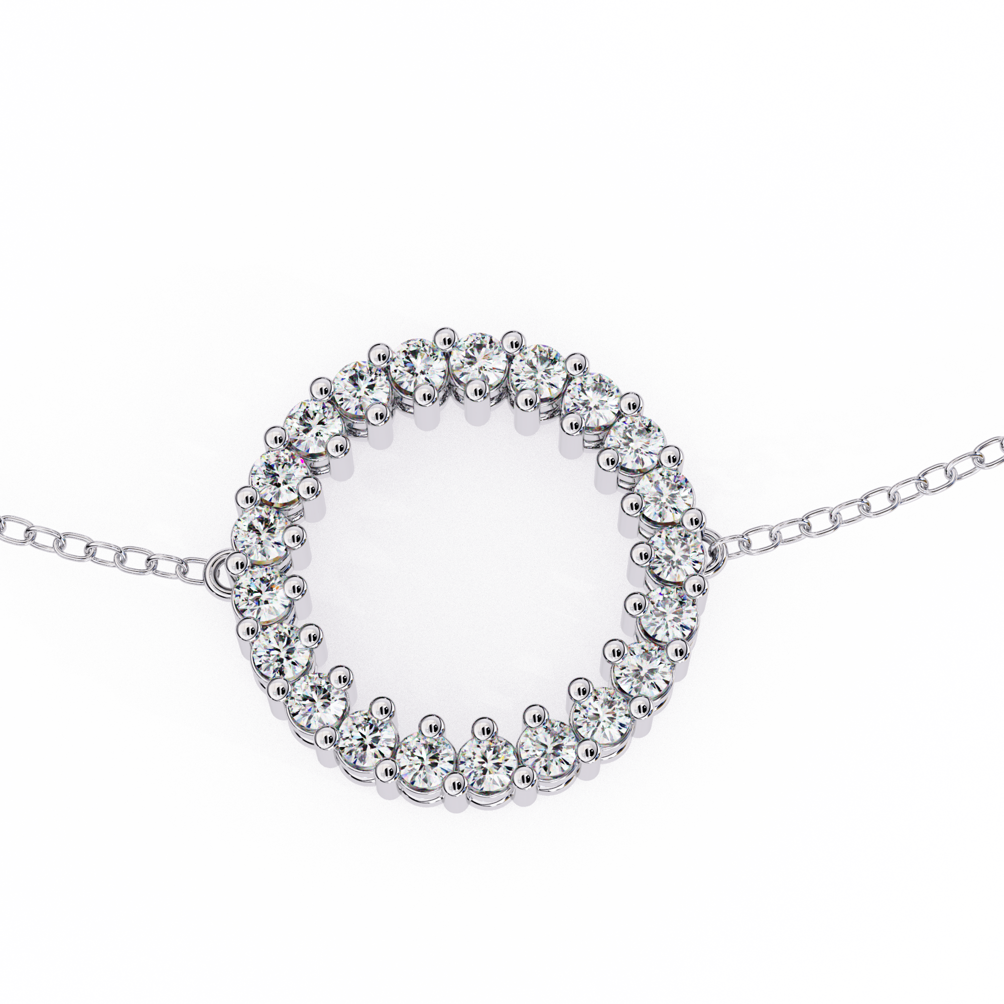 The Circle Tennis Bracelet