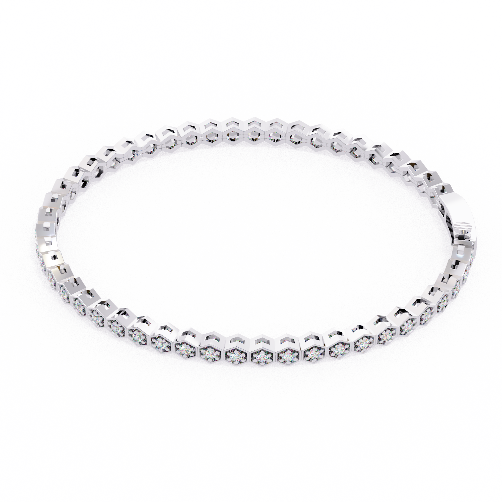 The Rhombic Elegance Bracelet