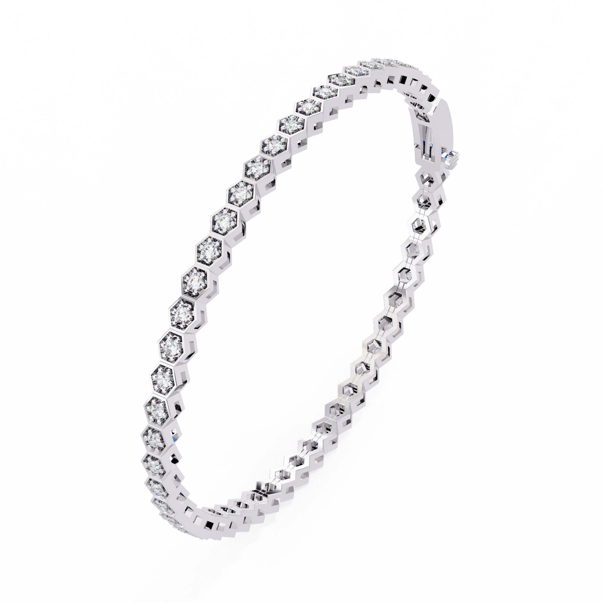 The Rhombic Elegance Bracelet