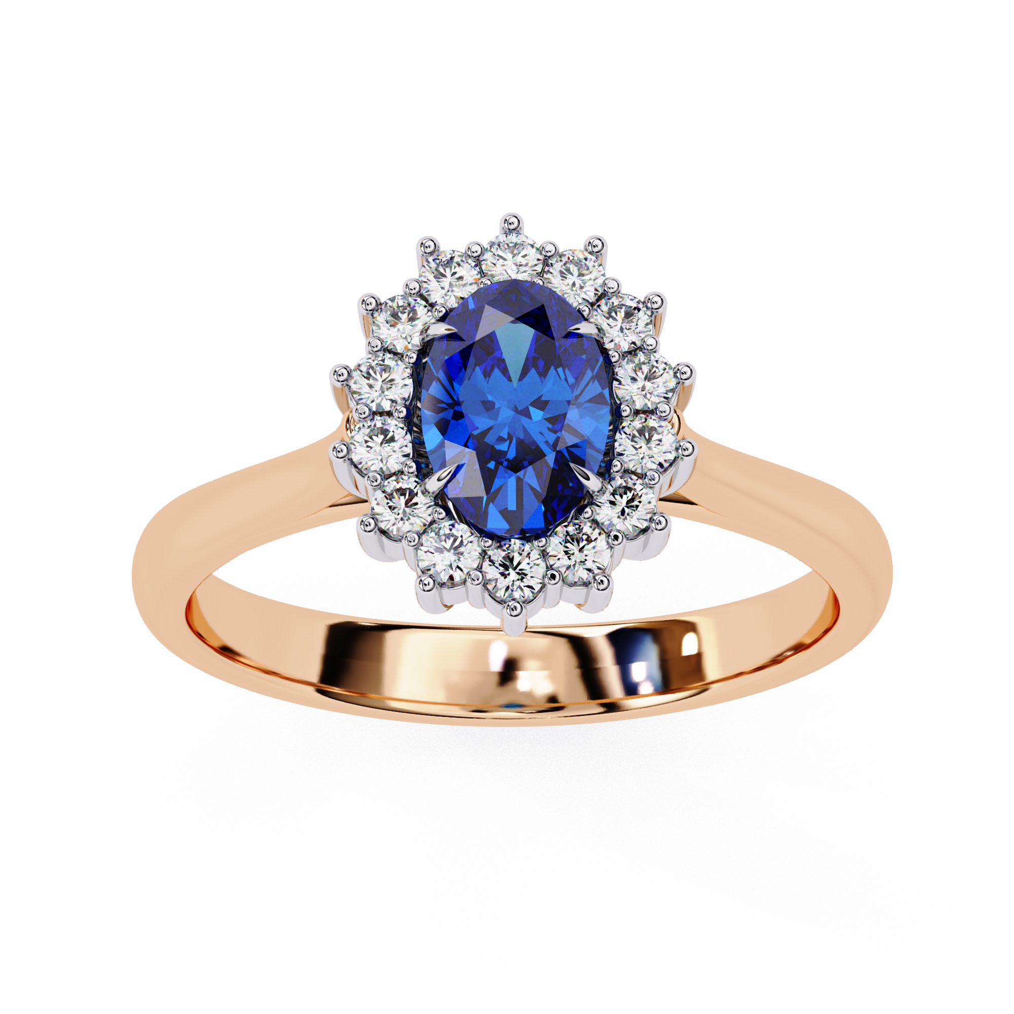 The Sapphire Bloom Ring