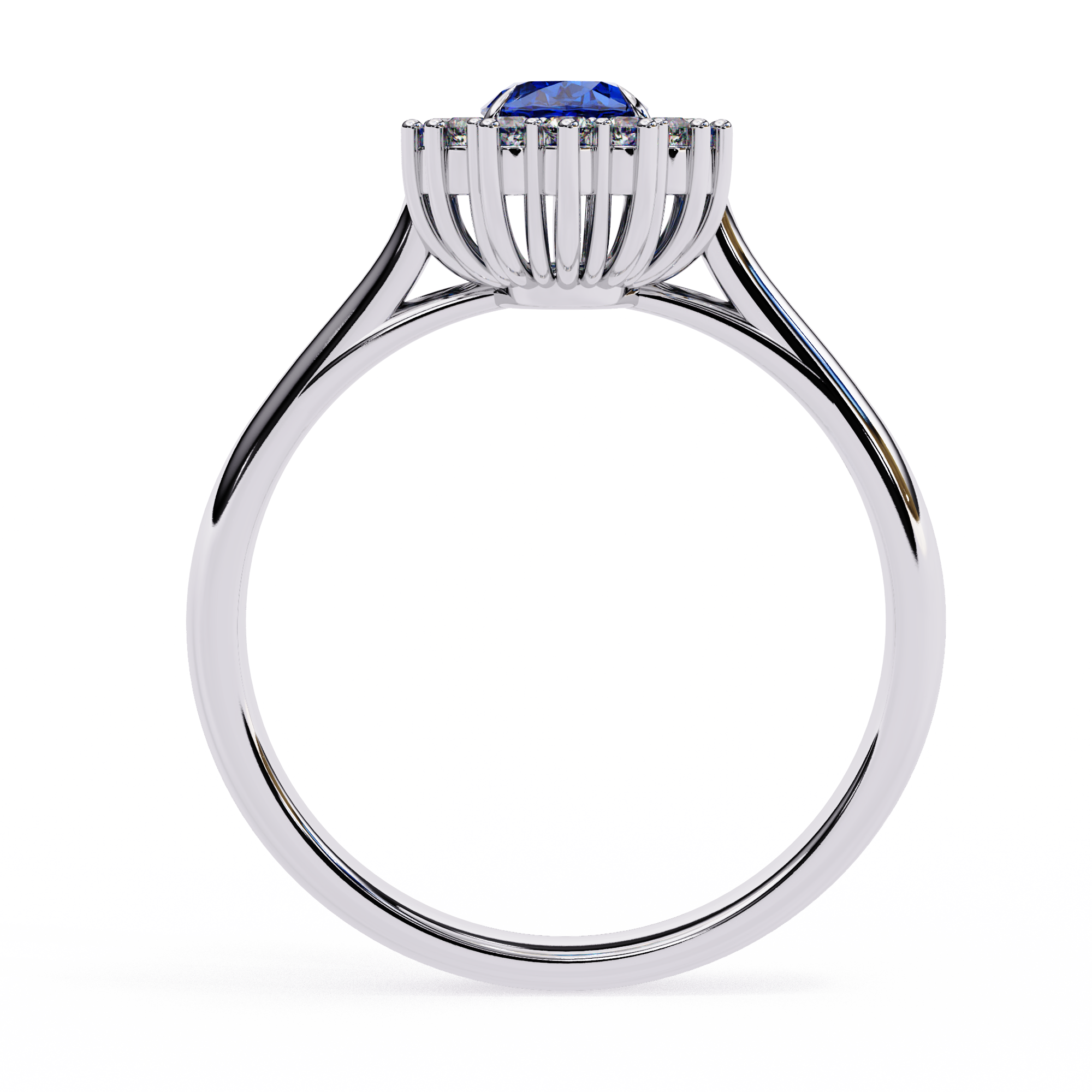 The Sapphire Bloom Ring