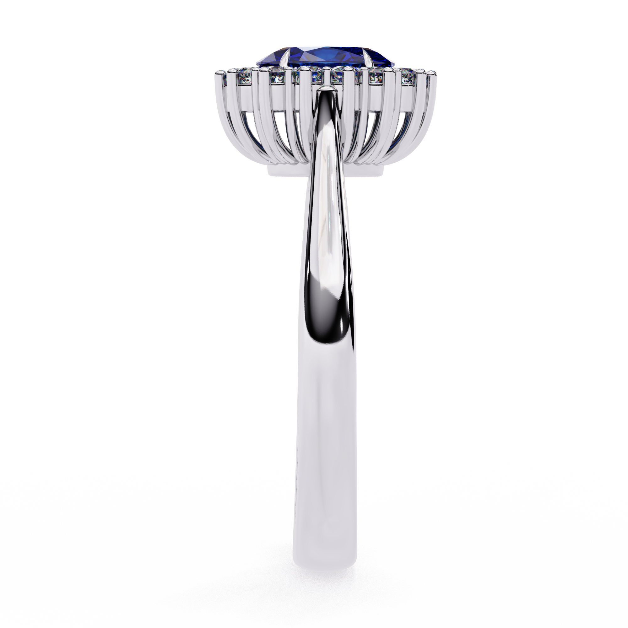 The Sapphire Bloom Ring