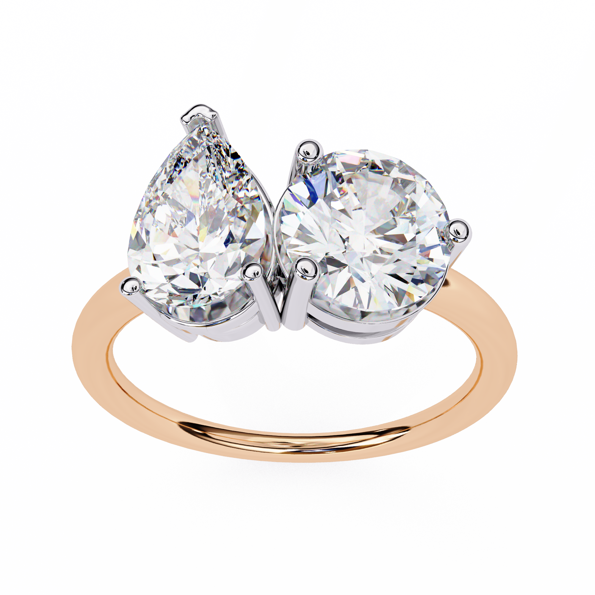 The Celestial Pear Ring