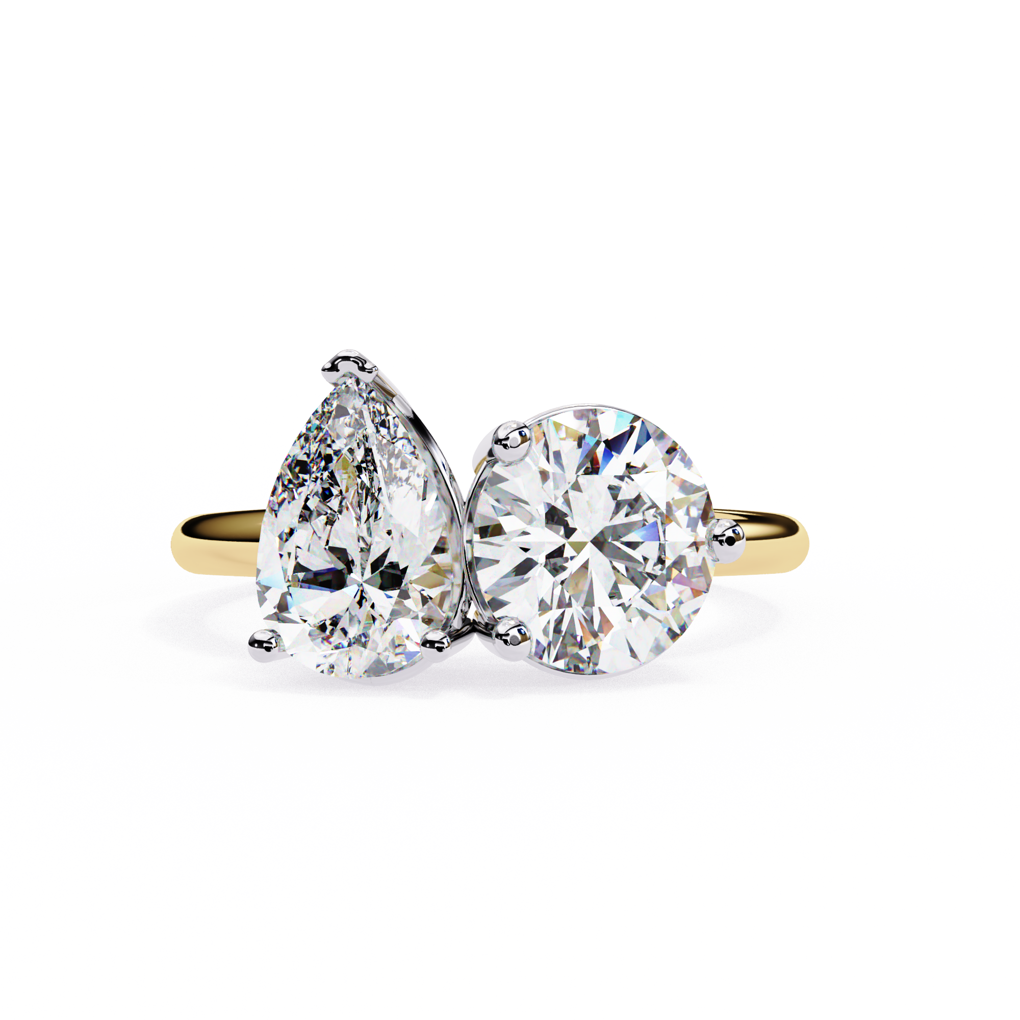 The Celestial Pear Ring