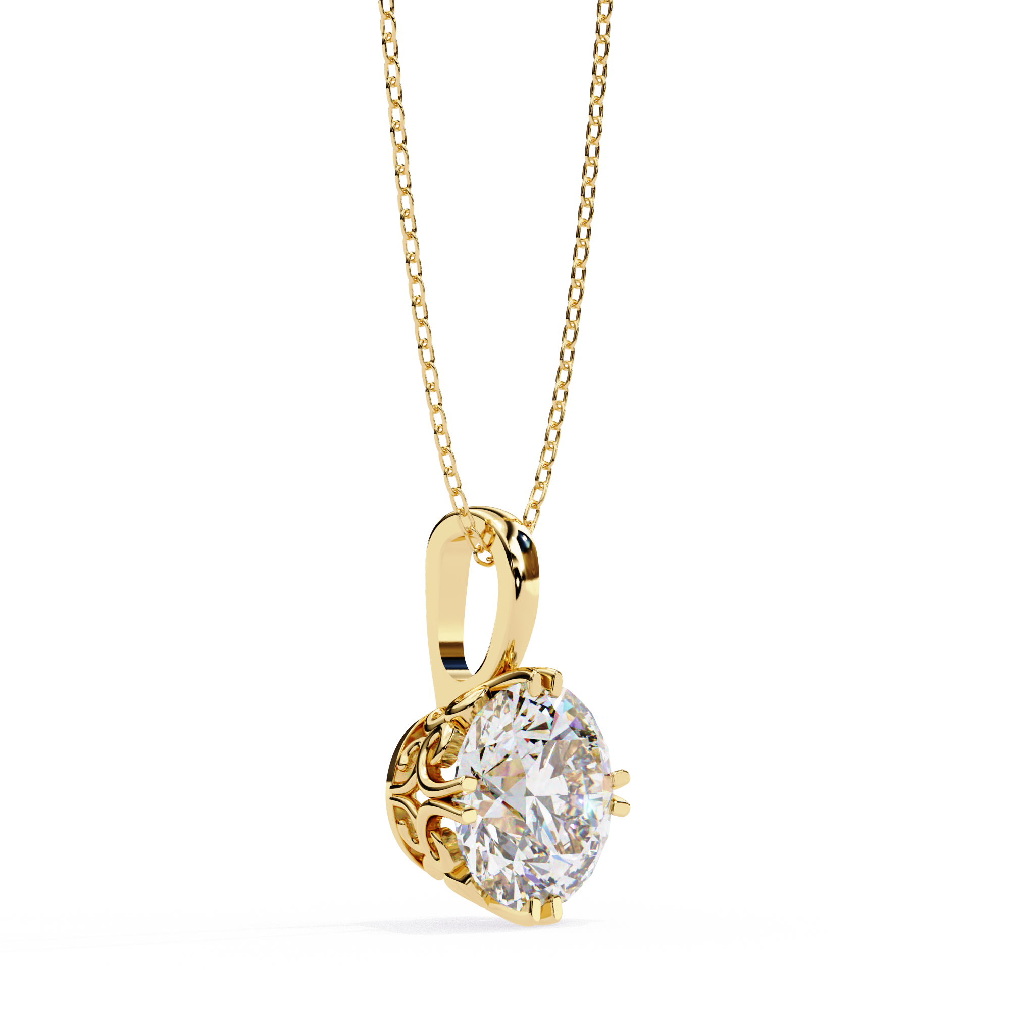 The Pure Prong Pendant