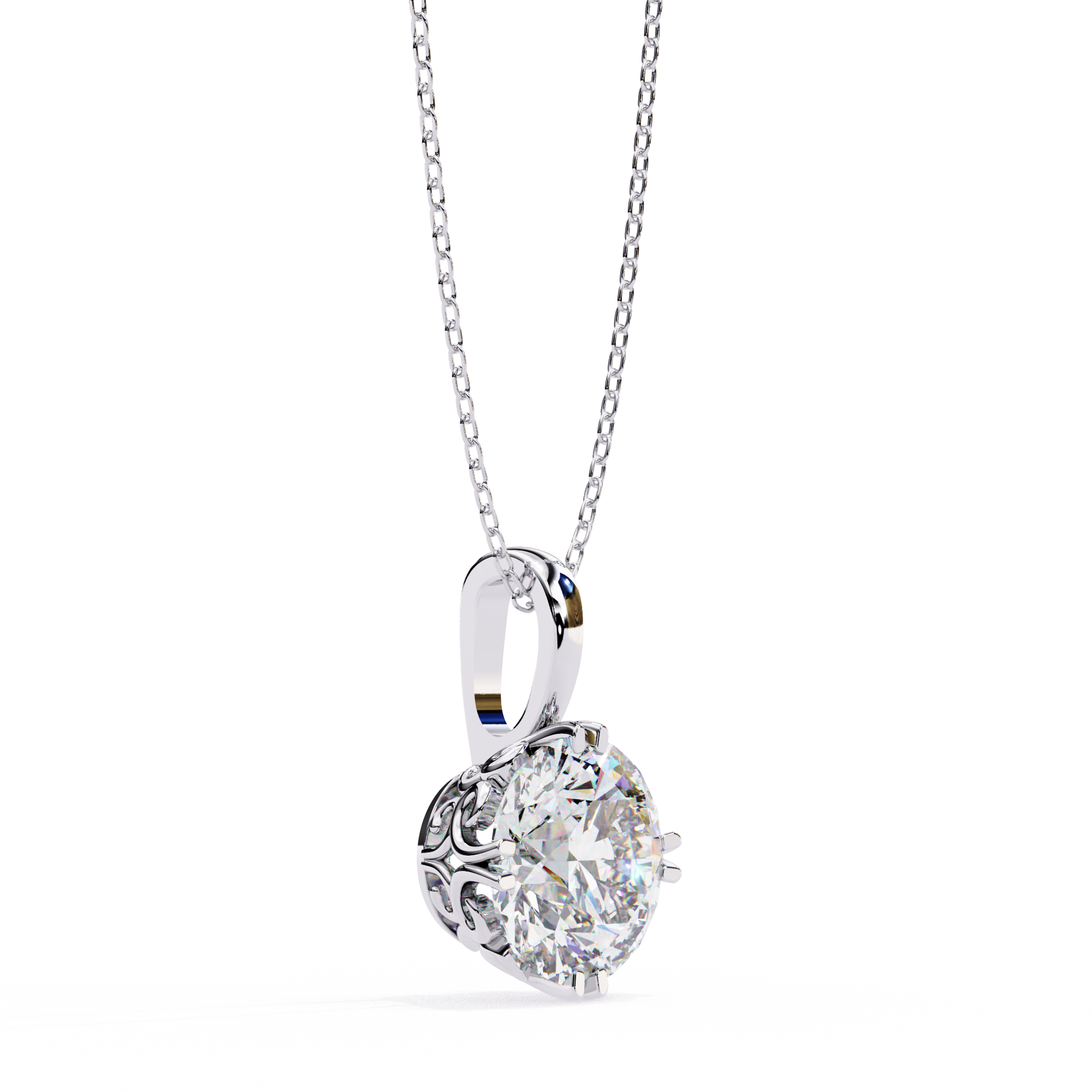 The Pure Prong Pendant