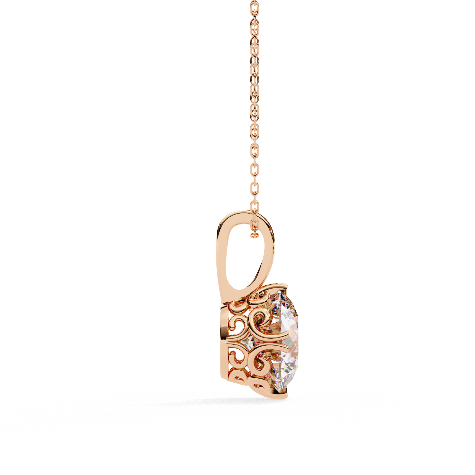 The Pure Prong Pendant