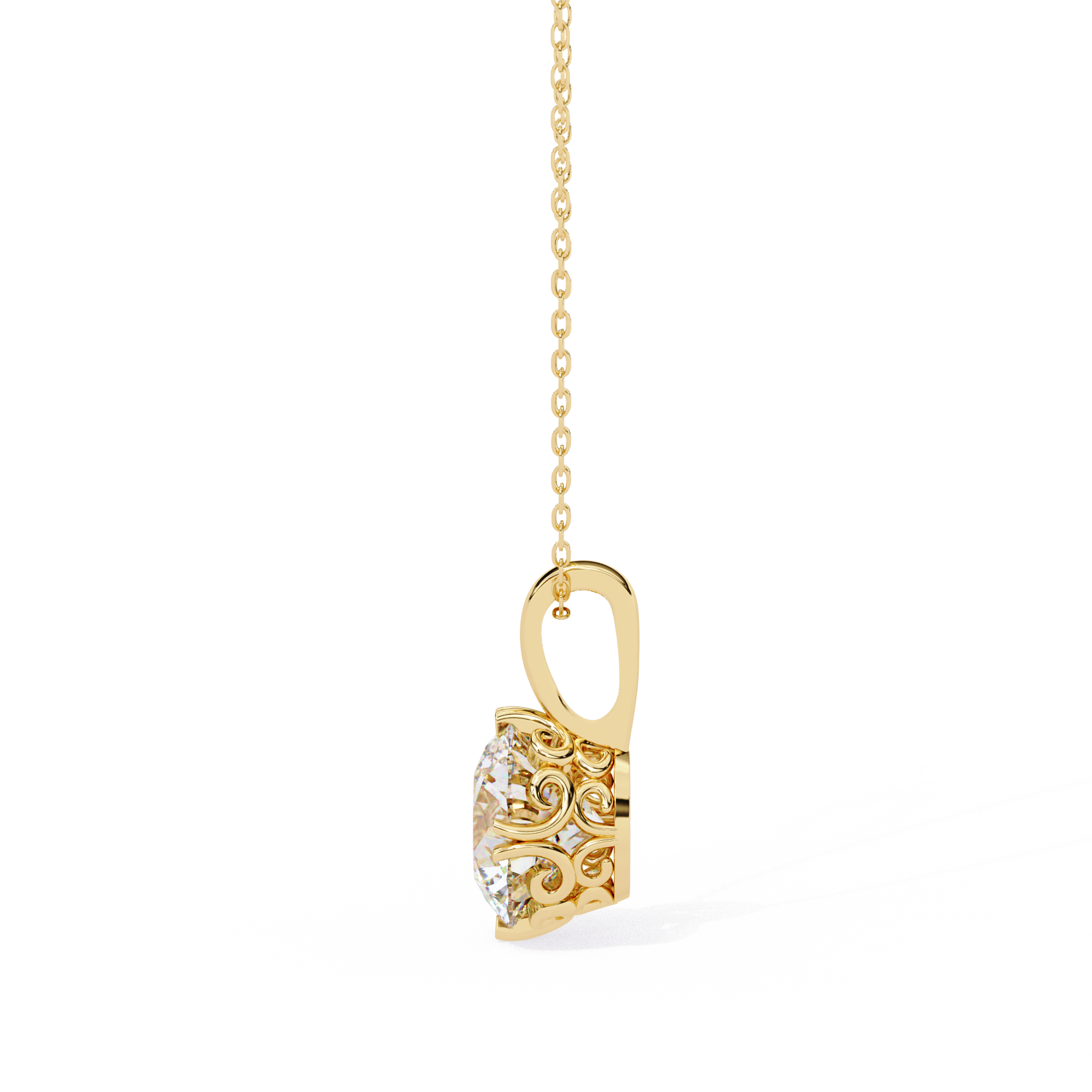 The Pure Prong Pendant