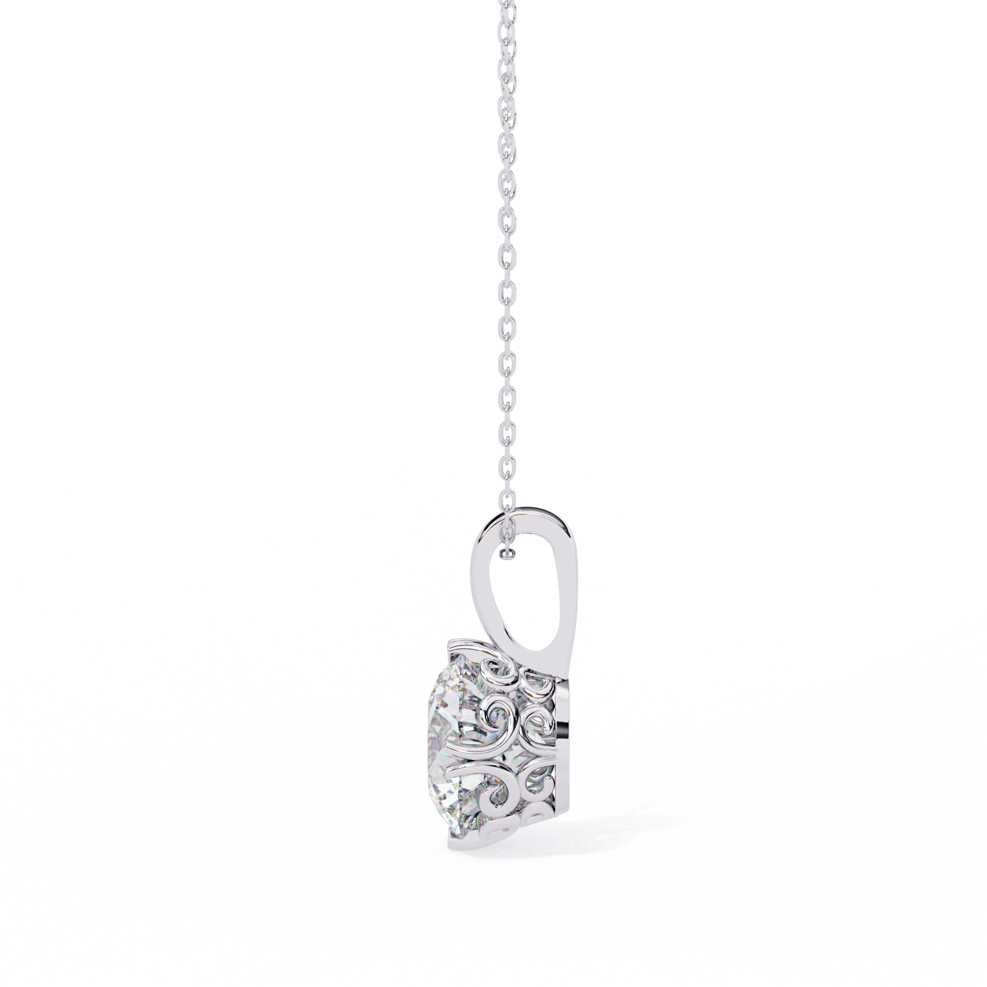 The Pure Prong Pendant