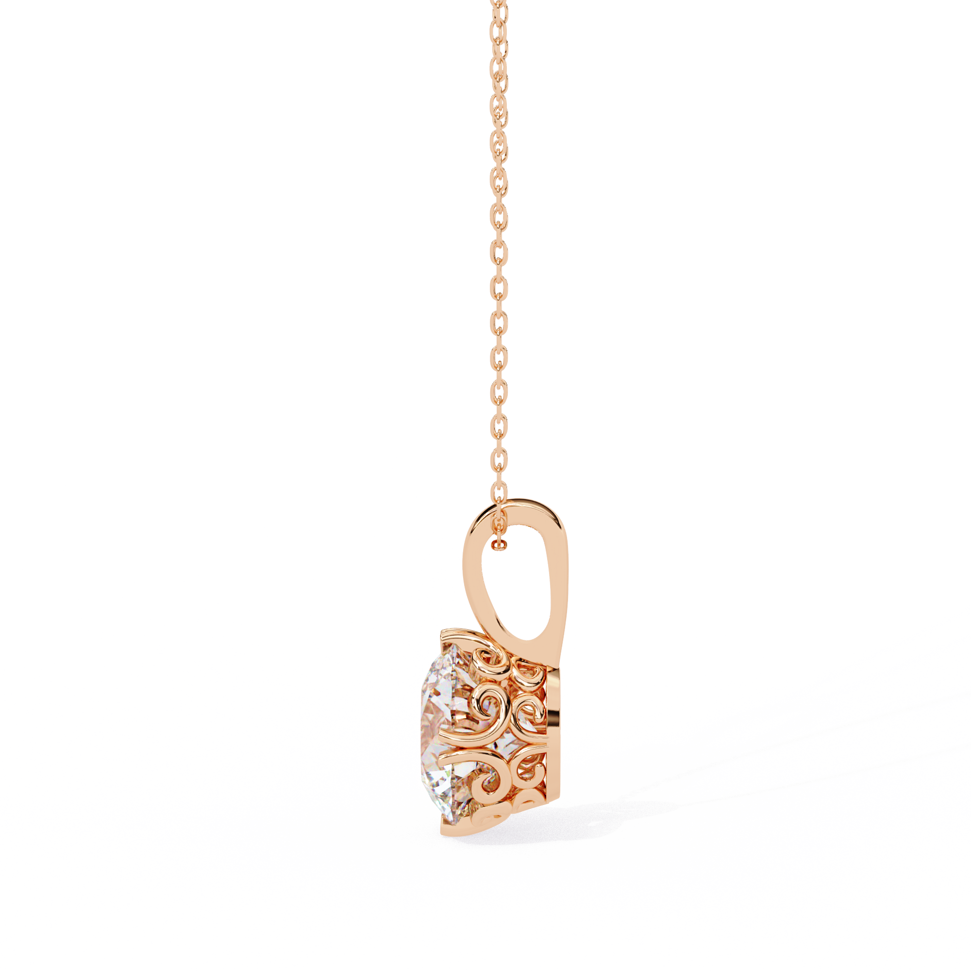 The Pure Prong Pendant