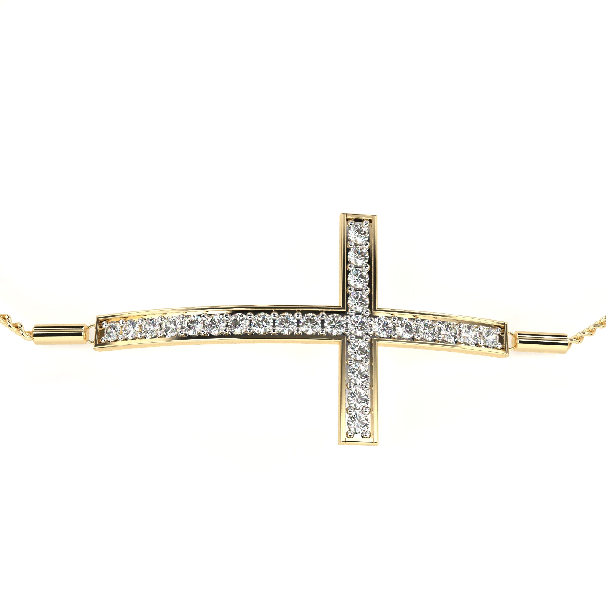 The Cross Bolo Bracelet