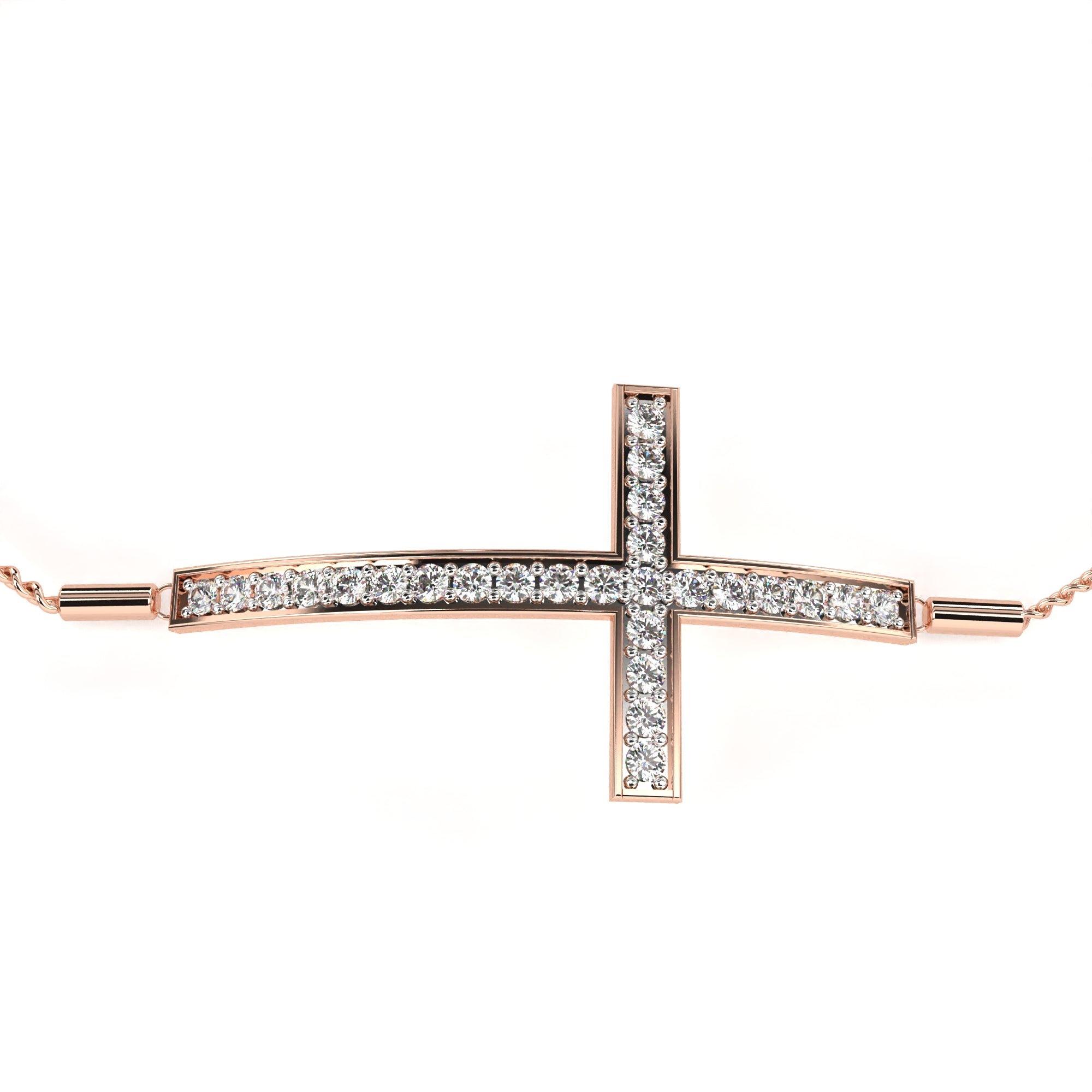 The Cross Bolo Bracelet