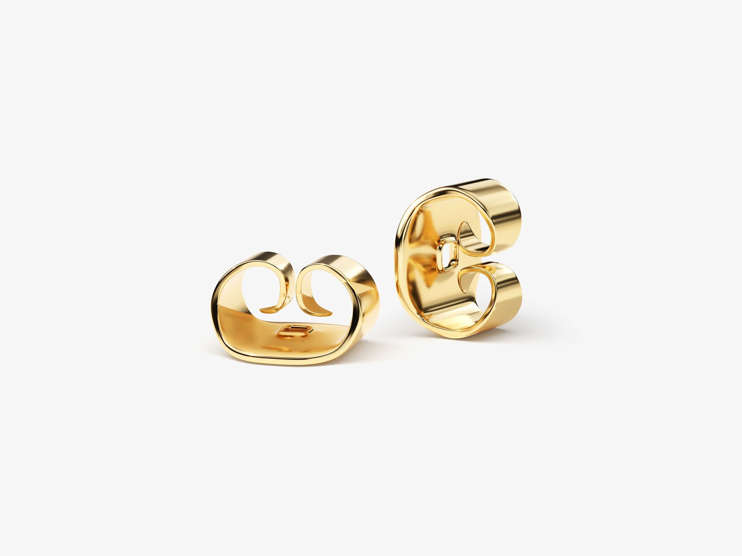 The Luxe Bezel Studs