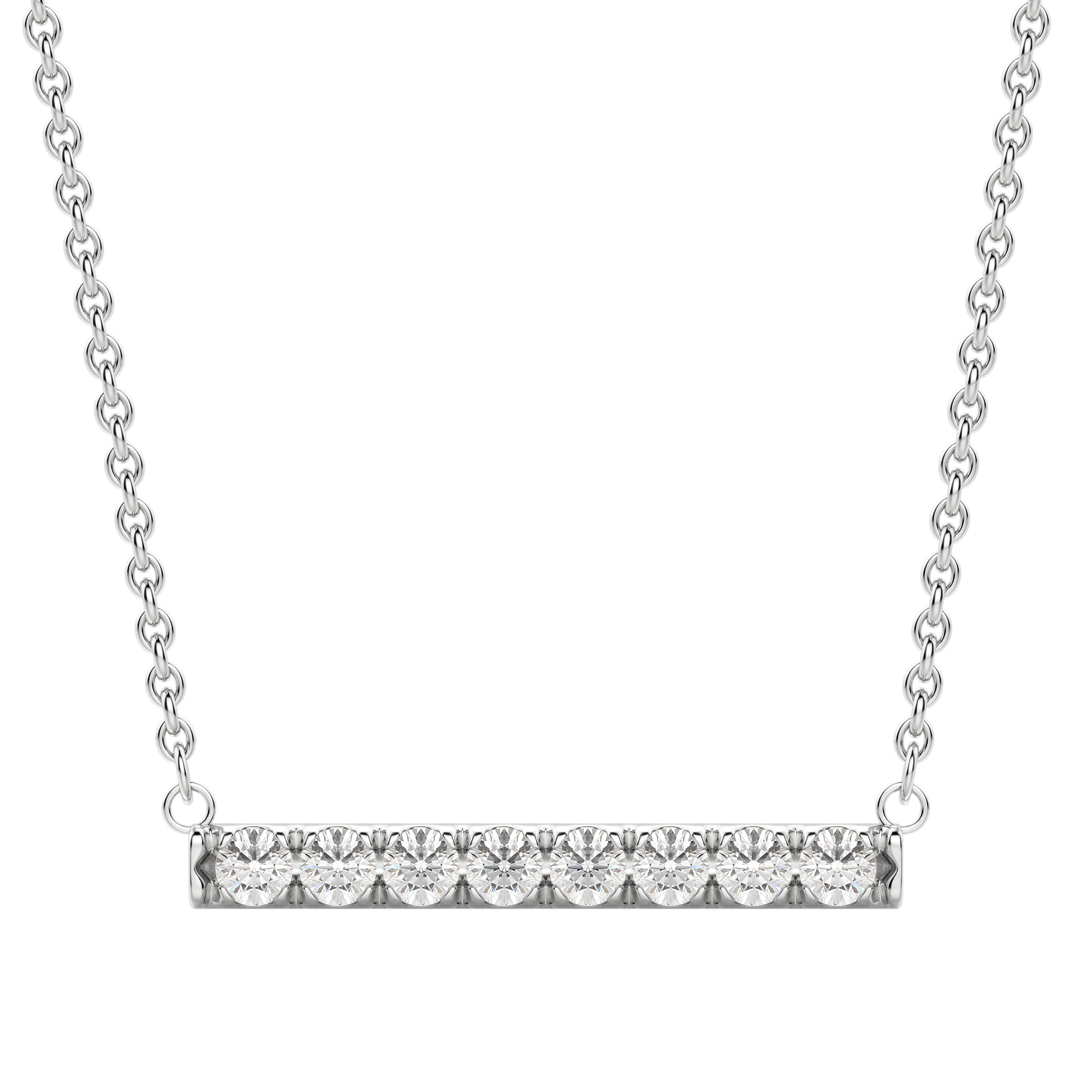 The Serene Bar Necklace