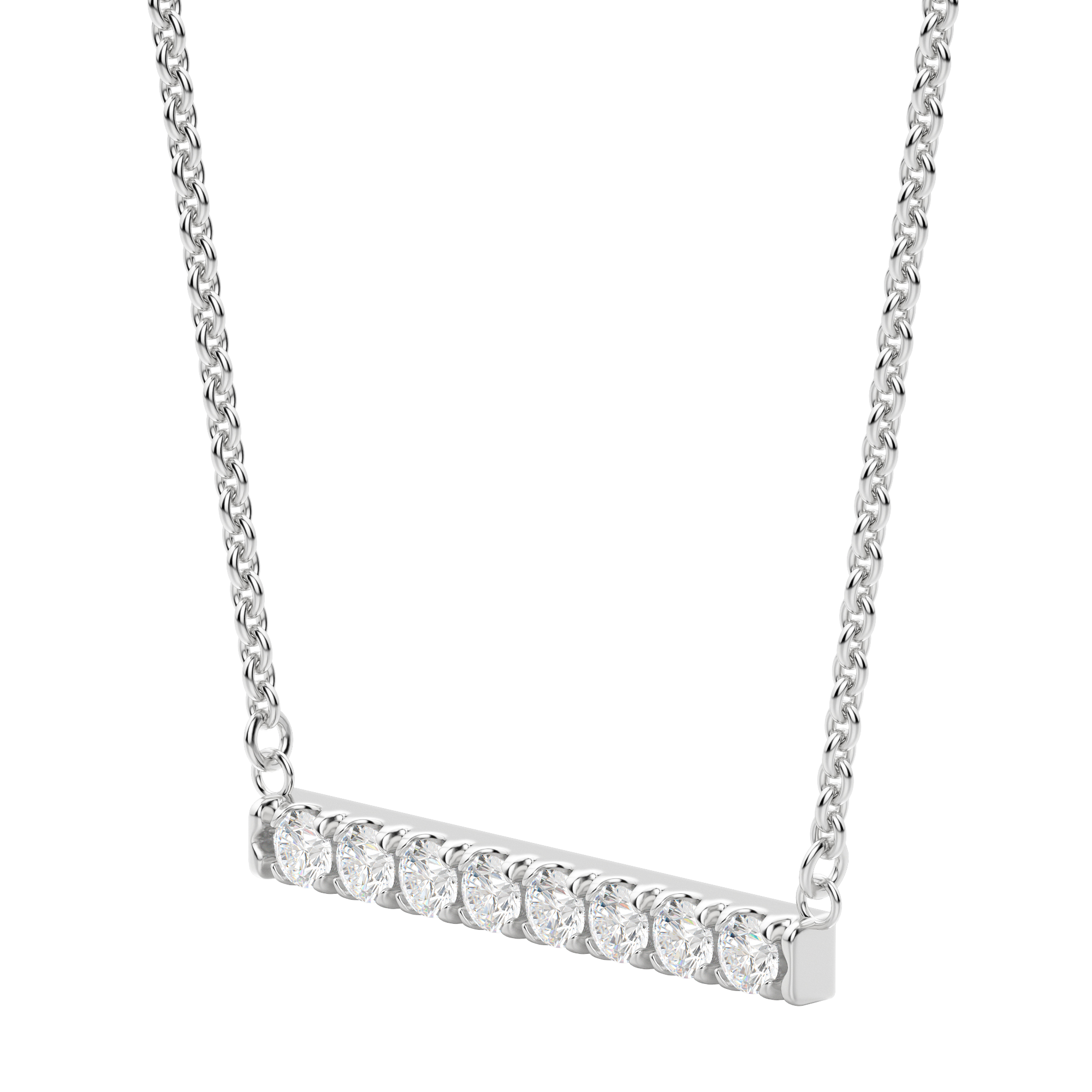 The Serene Bar Necklace