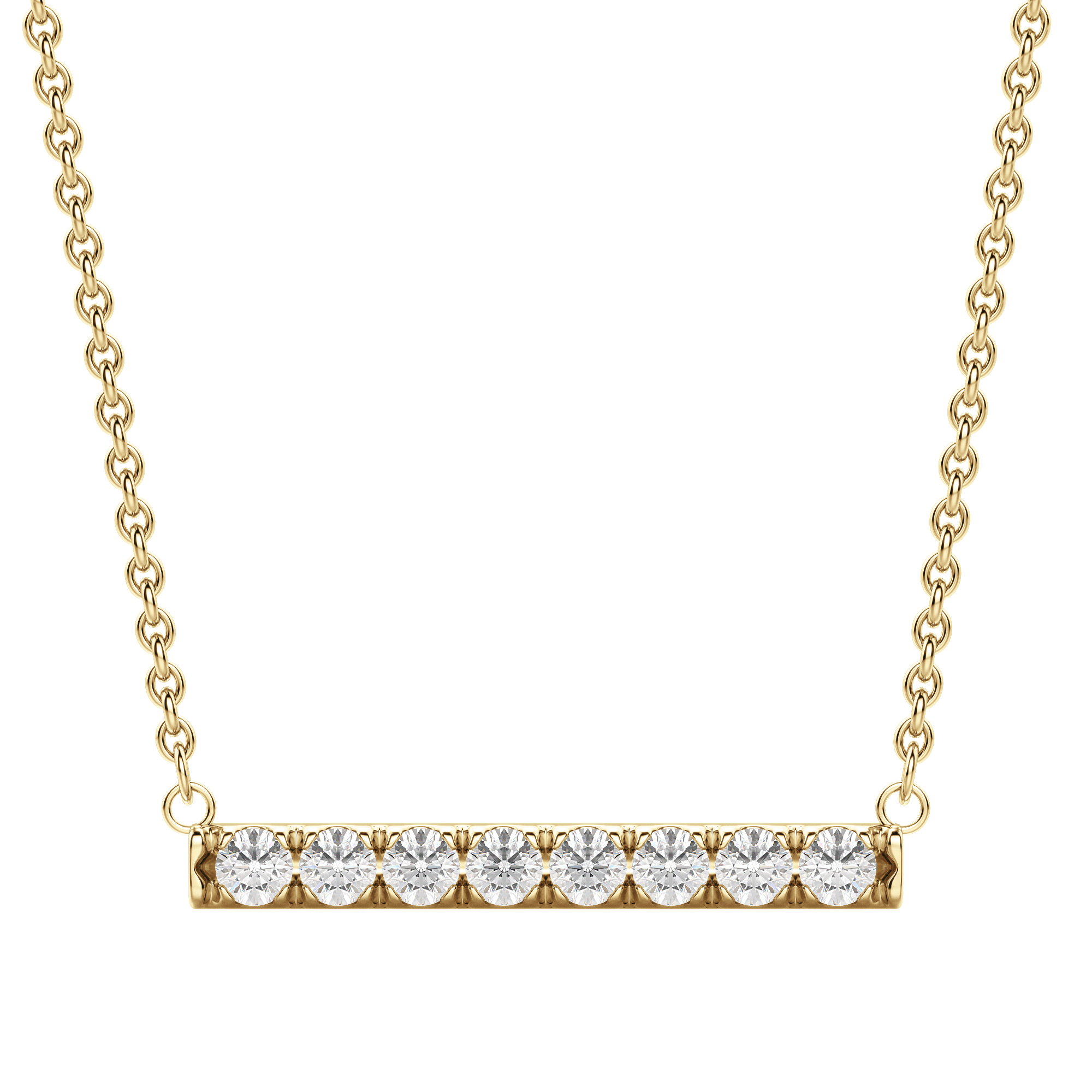 The Serene Bar Necklace