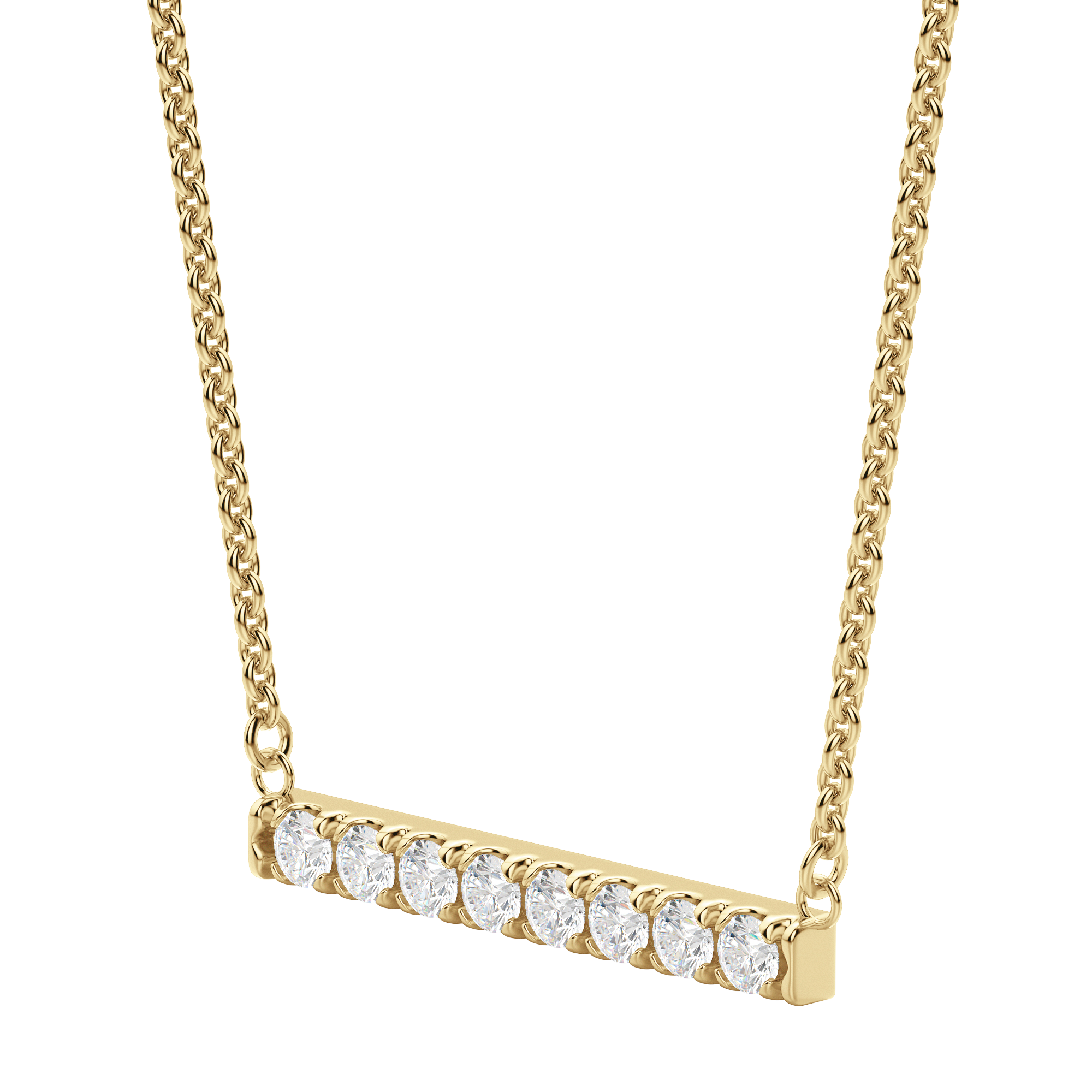 The Serene Bar Necklace