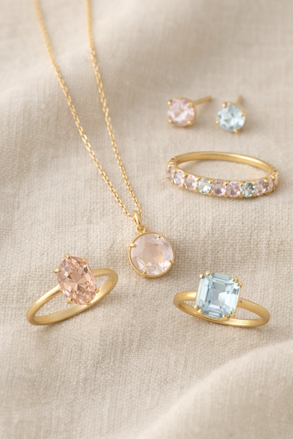 Pastel Gemstone Jewelry Trends for Spring 2025