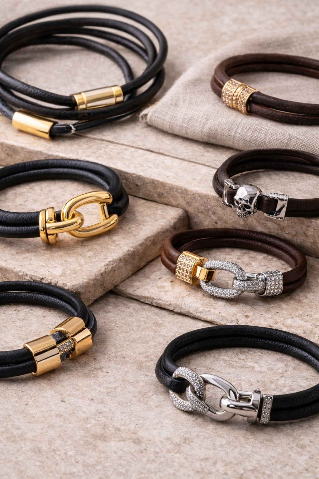 Luxury Meets Leather: Jewelry With an Edge — Styled for Your Skin Tone