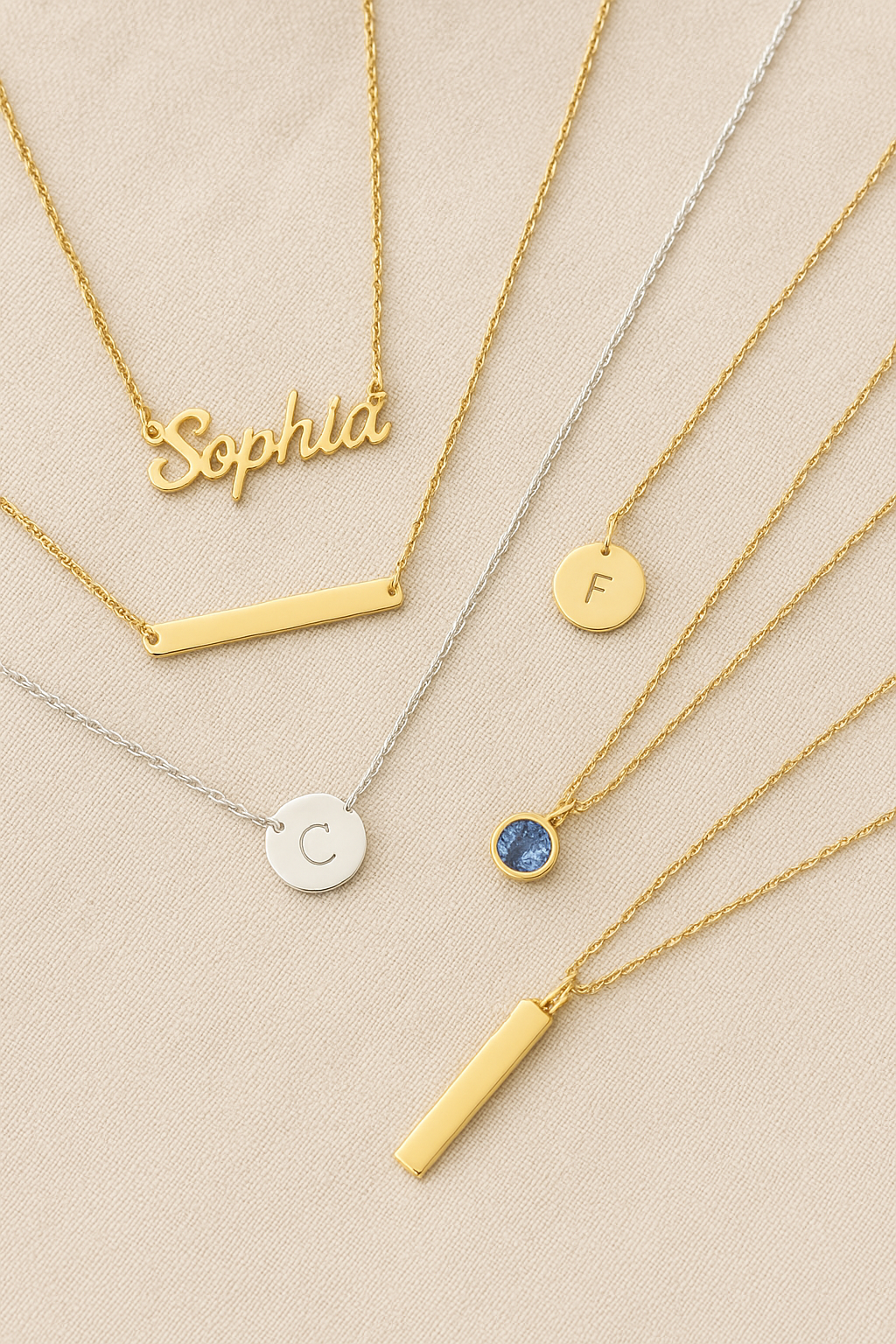 Custom Necklace Trends 2025: From Nameplates to Minimal Monograms