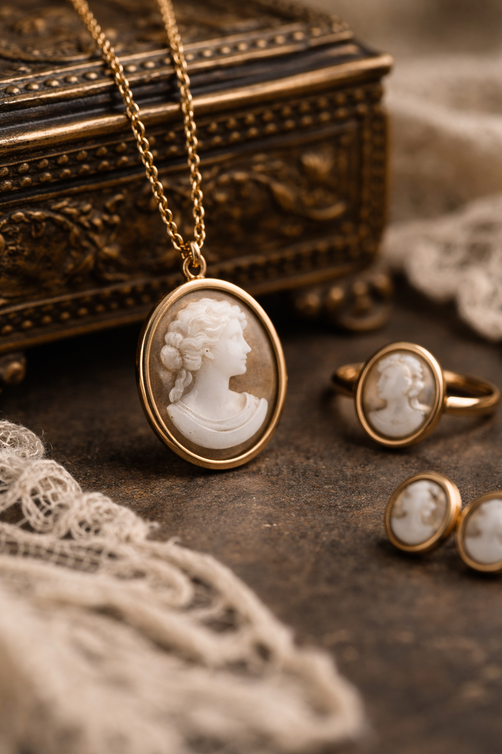 Cameo Revival: Neo-Victorian Jewelry with Modern Minimalism