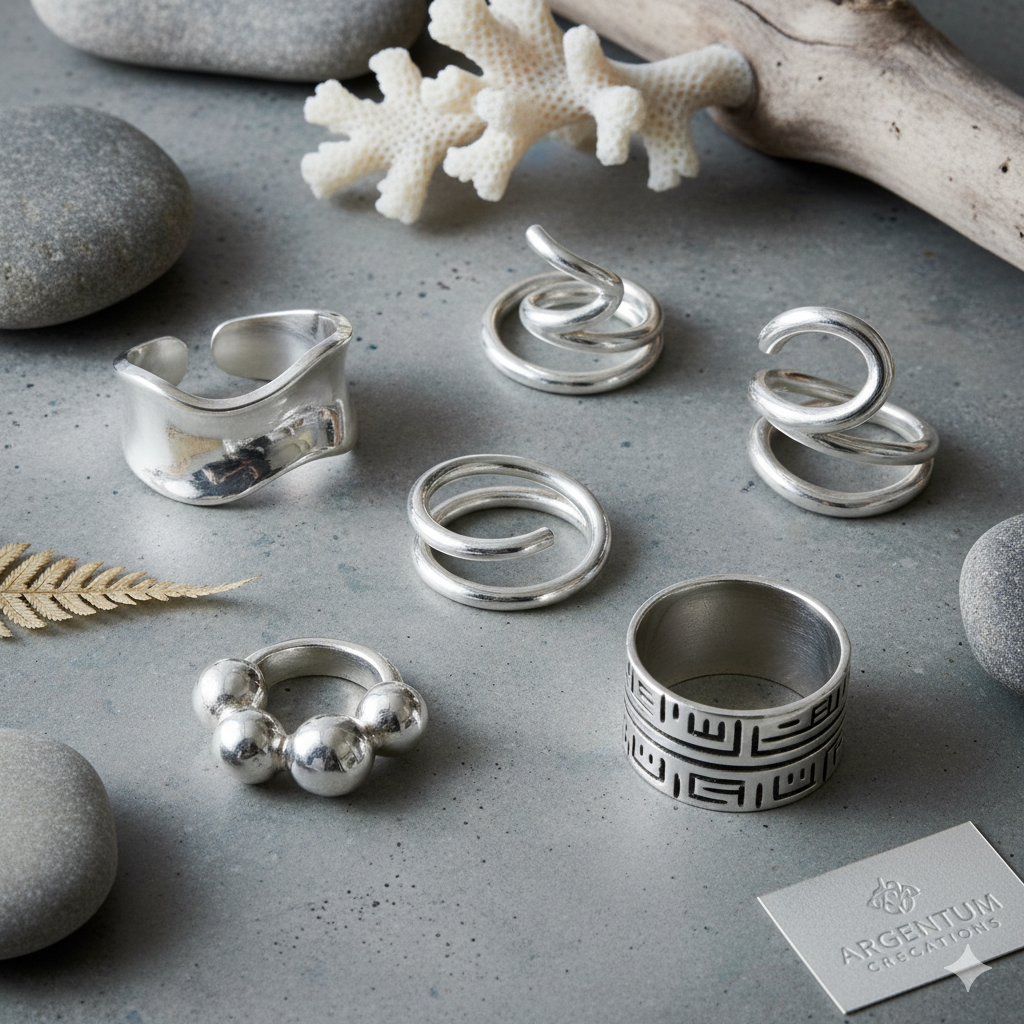 Sculptural Silver Jewelry: The Rise of Cool Metallic Artistry