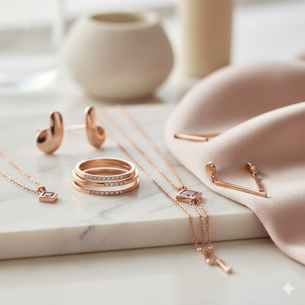 Rose Gold Renaissance: The Metallic Hue of 2025