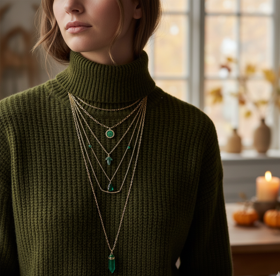 Emeralds & Green Gemstone Comeback: Fresh Color for Fall/Winter 2025