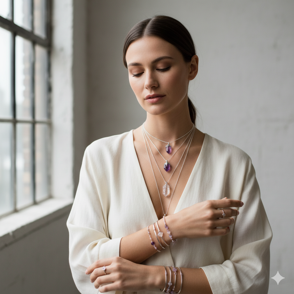 Crystal Healing Jewelry: Fashion Meets Mindful Energy